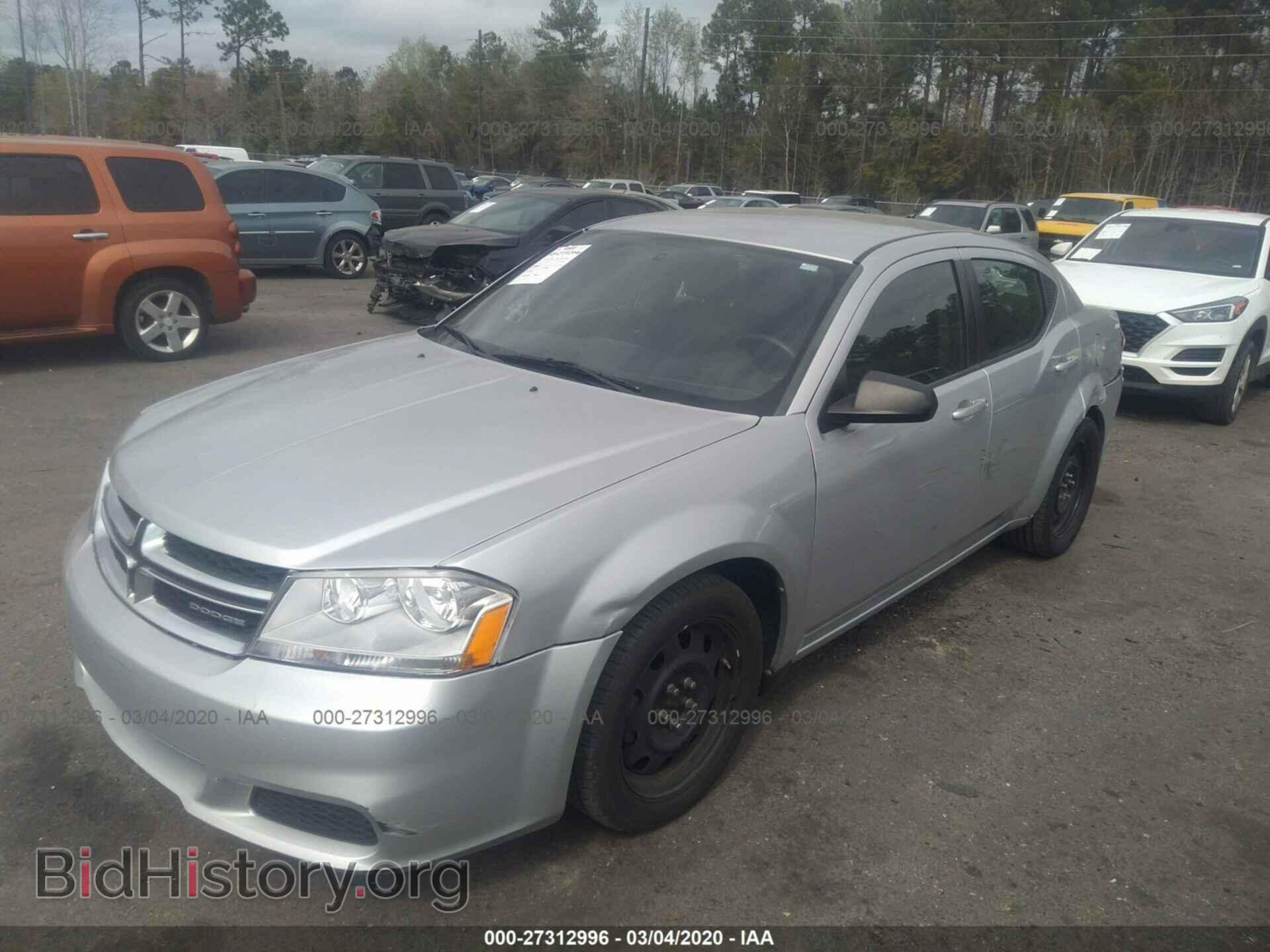 2012 DODGE AVENGER - VIN: 1C3CDZABXCN138095 - Фото 2