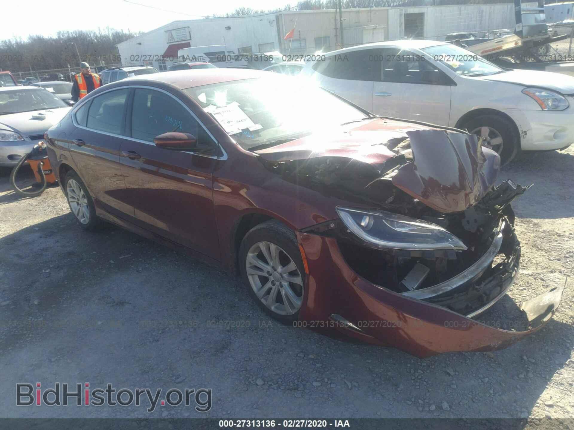 Фотография 1C3CCCAB5FN734123 - CHRYSLER 200 2015