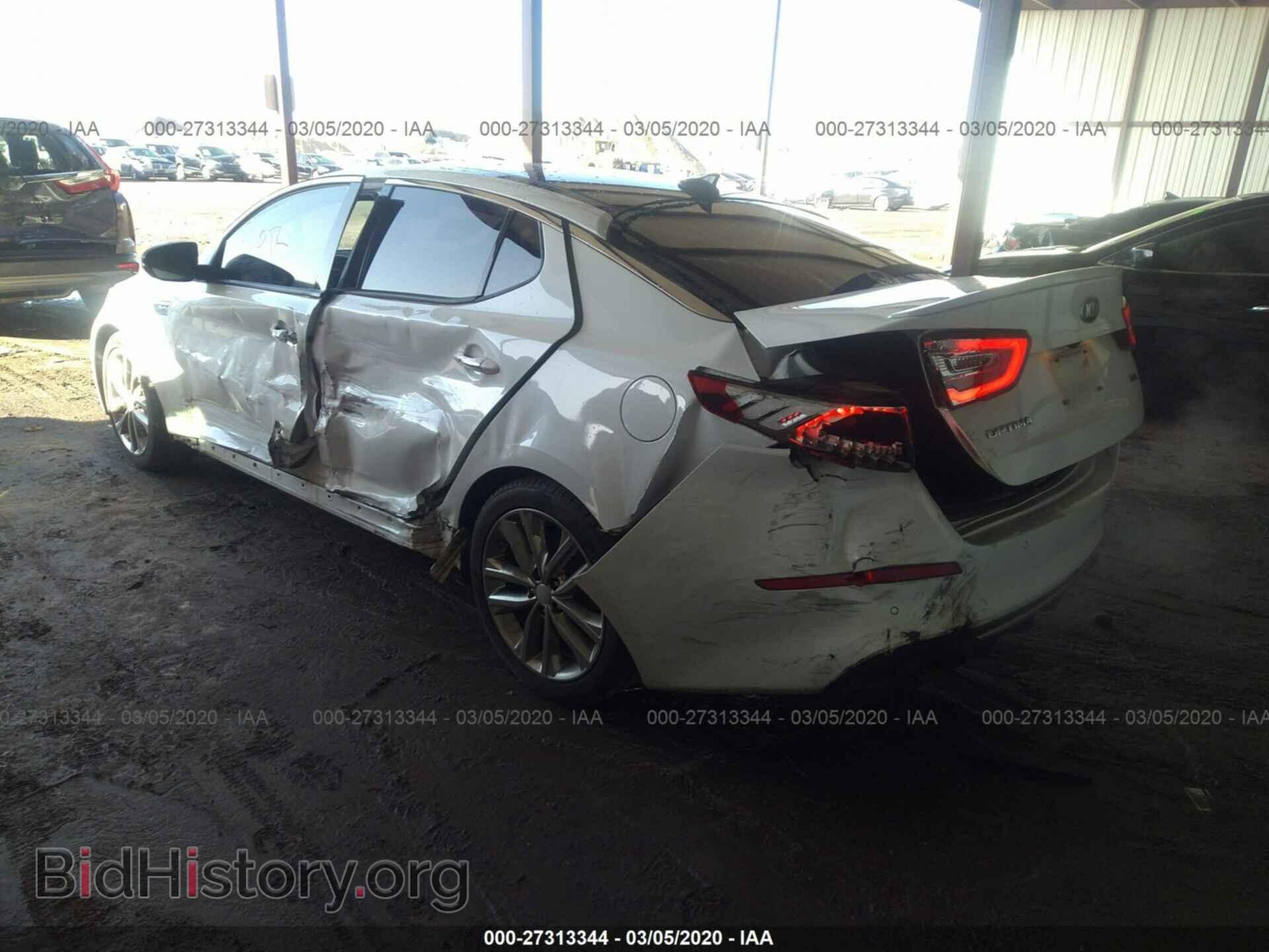 2015 KIA OPTIMA - VIN: 5XXGR4A68FG460027 - Photo 3