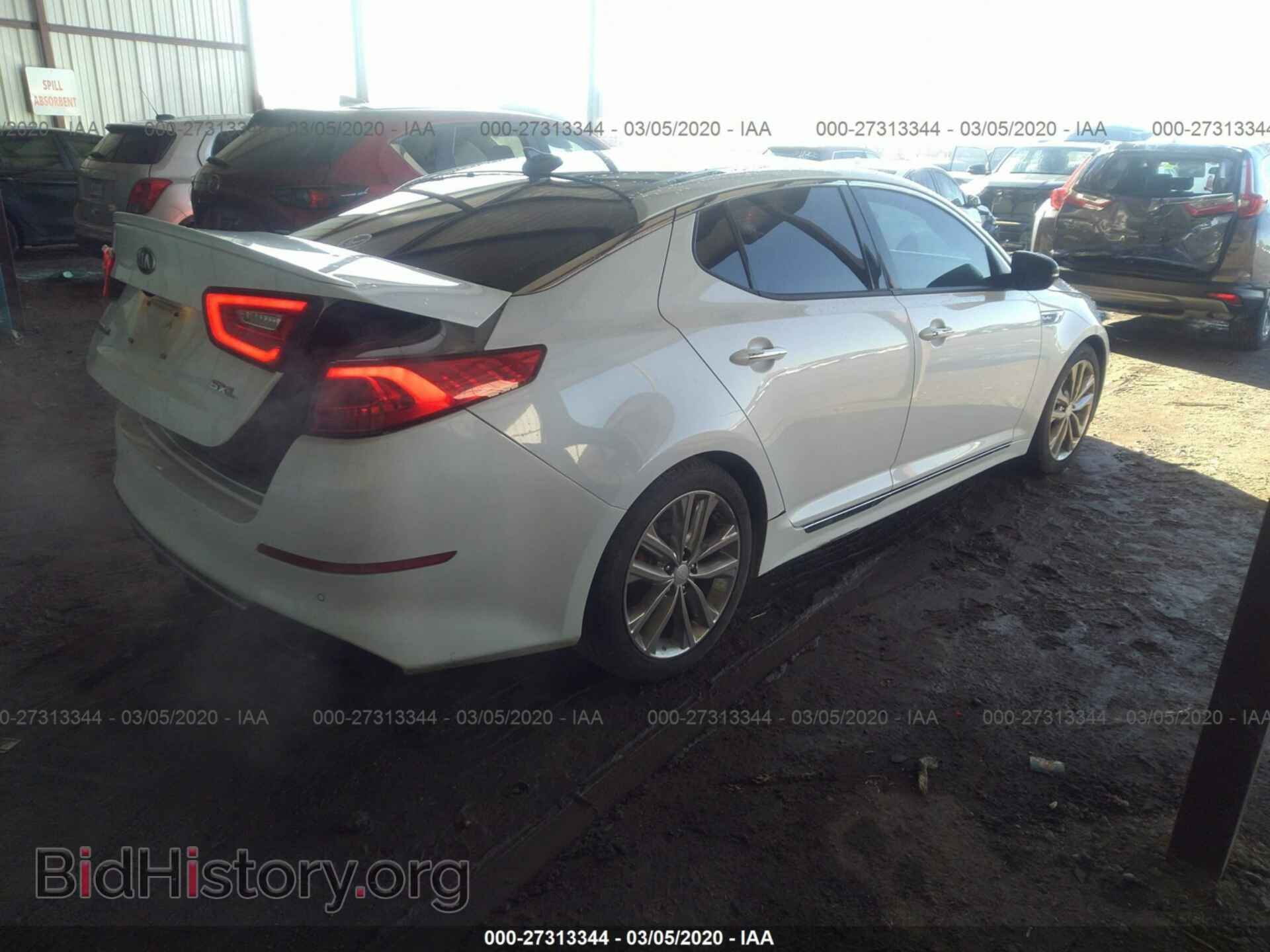 2015 KIA OPTIMA - VIN: 5XXGR4A68FG460027 - Photo 4