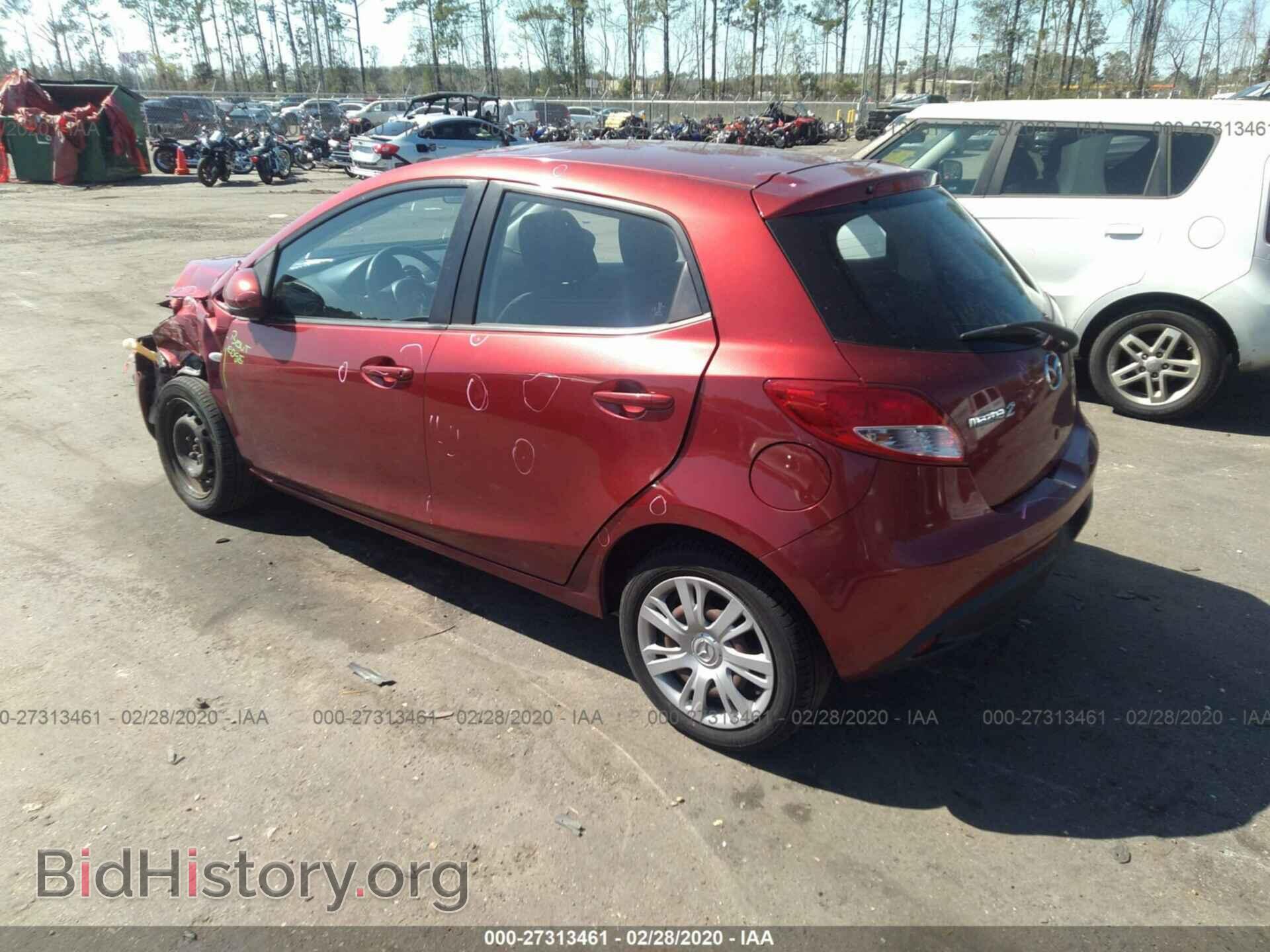2014 MAZDA MAZDA2 - VIN: JM1DE1KY7E0174232 - Фото 3