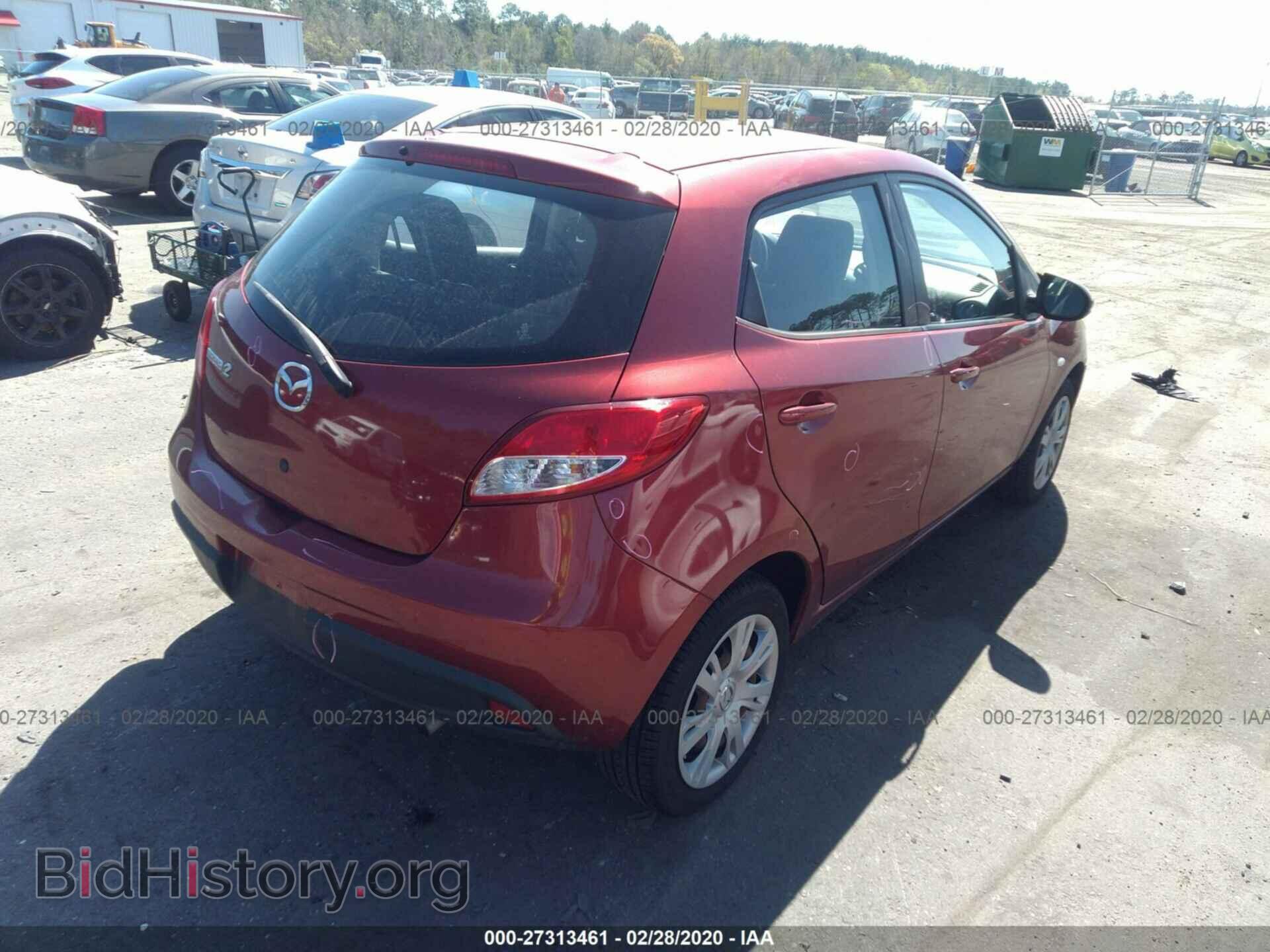 2014 MAZDA MAZDA2 - VIN: JM1DE1KY7E0174232 - Фото 4