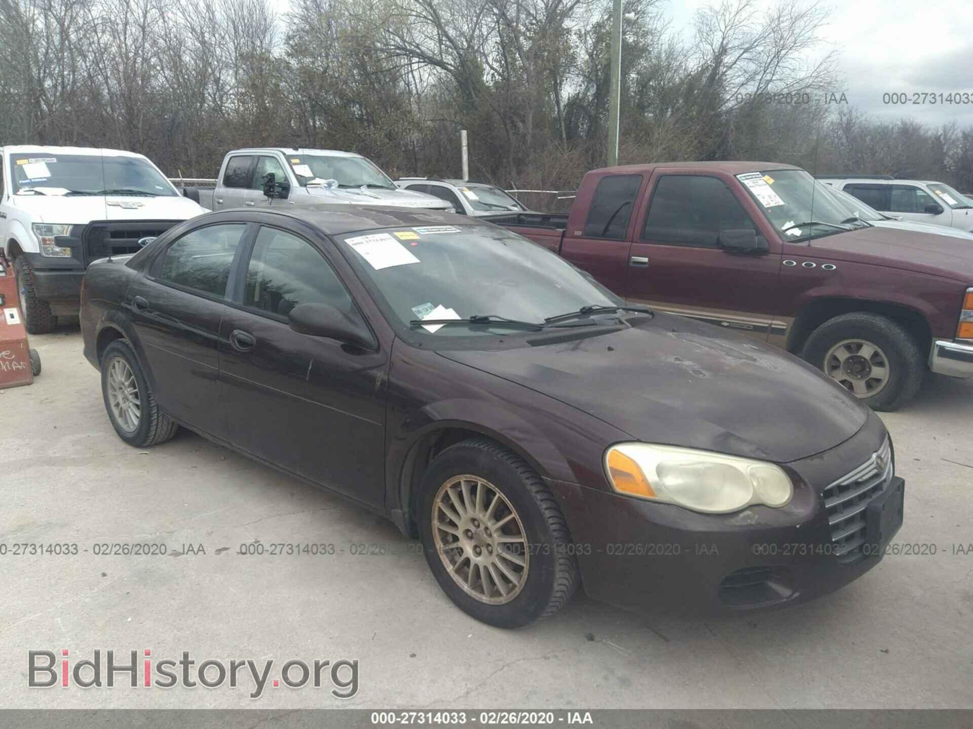 Photo 1C3EL46X94N356971 - CHRYSLER SEBRING 2004