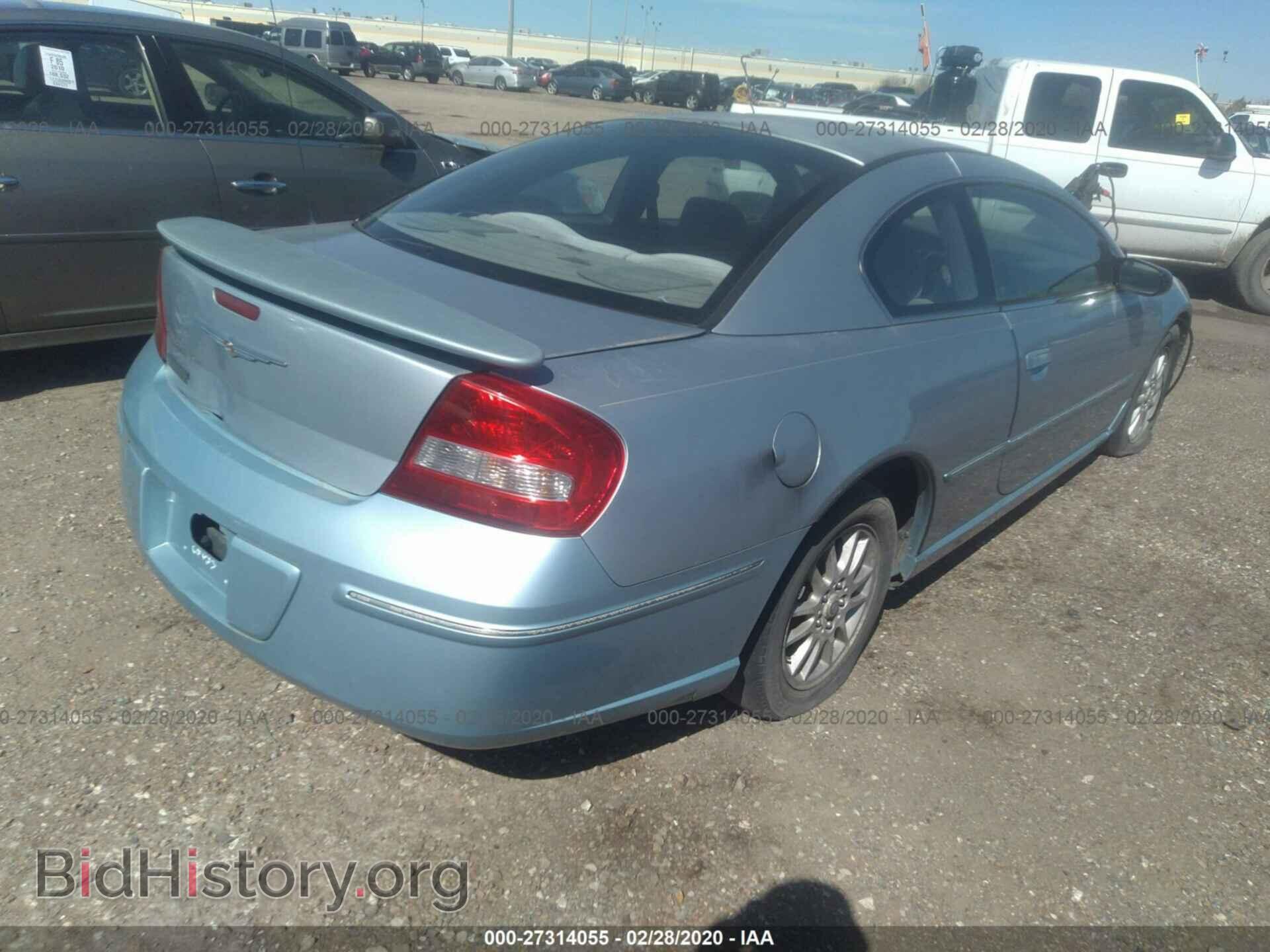 2004 CHRYSLER SEBRING - VIN: 4C3AG42G94E053812 - Фото 4