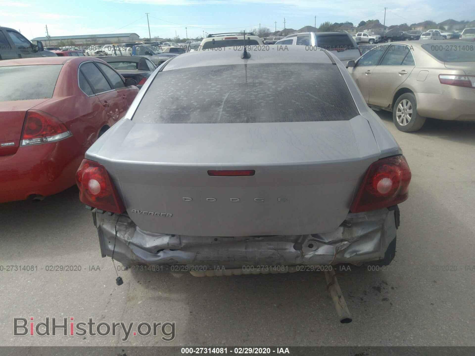 2013 DODGE AVENGER - VIN: 1C3CDZAB7DN664802 - Фото 6