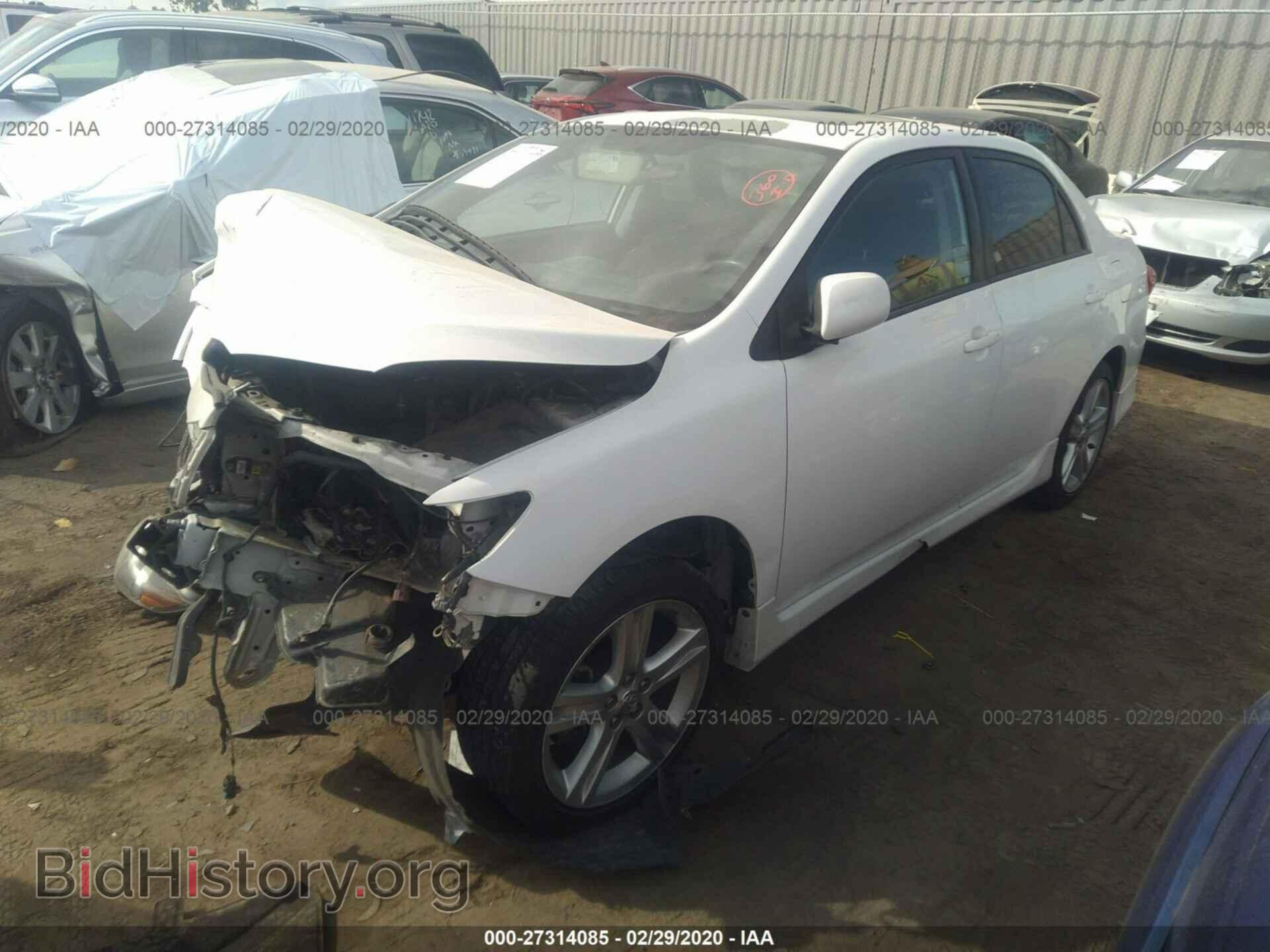 2013 TOYOTA COROLLA - VIN: 5YFBU4EE5DP190883 - Фото 2