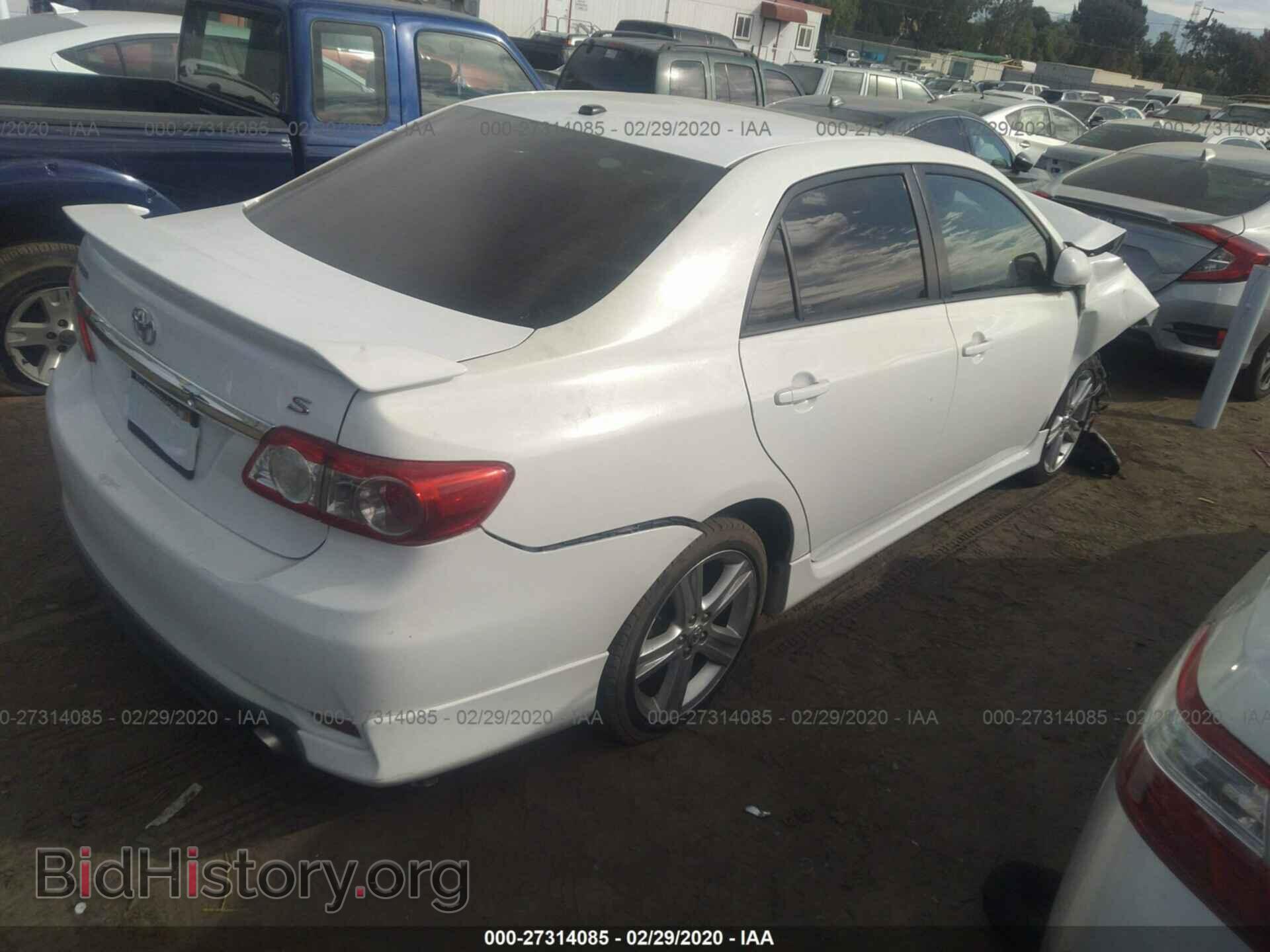 2013 TOYOTA COROLLA - VIN: 5YFBU4EE5DP190883 - Фото 4