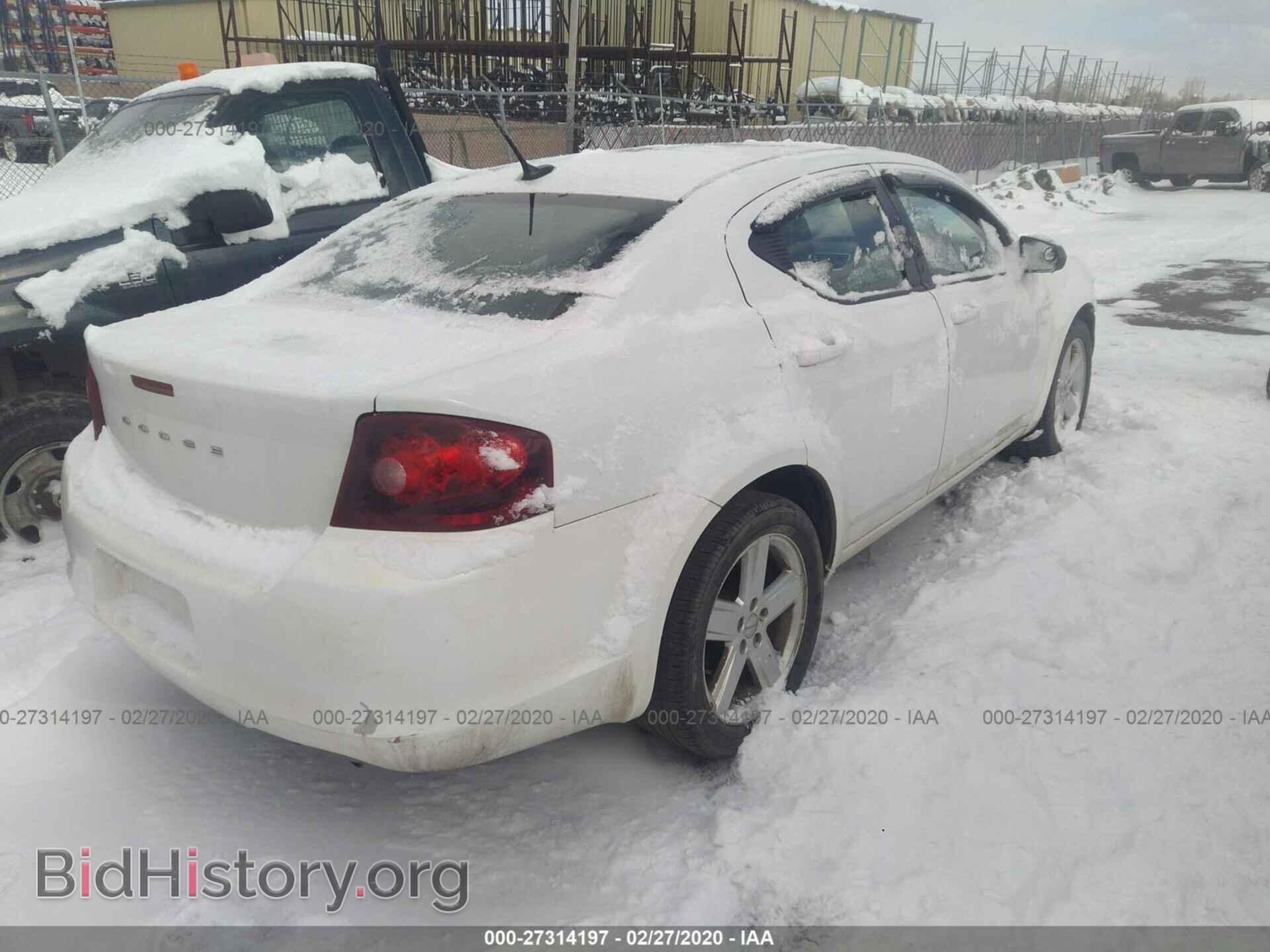 2013 DODGE AVENGER - VIN: 1C3CDZAB8DN536150 - Фото 4