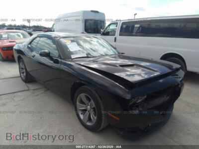 2019 Dodge CHALLENGER SXT, черный — VIN 2C3CDZAG3KH676933, IAAI