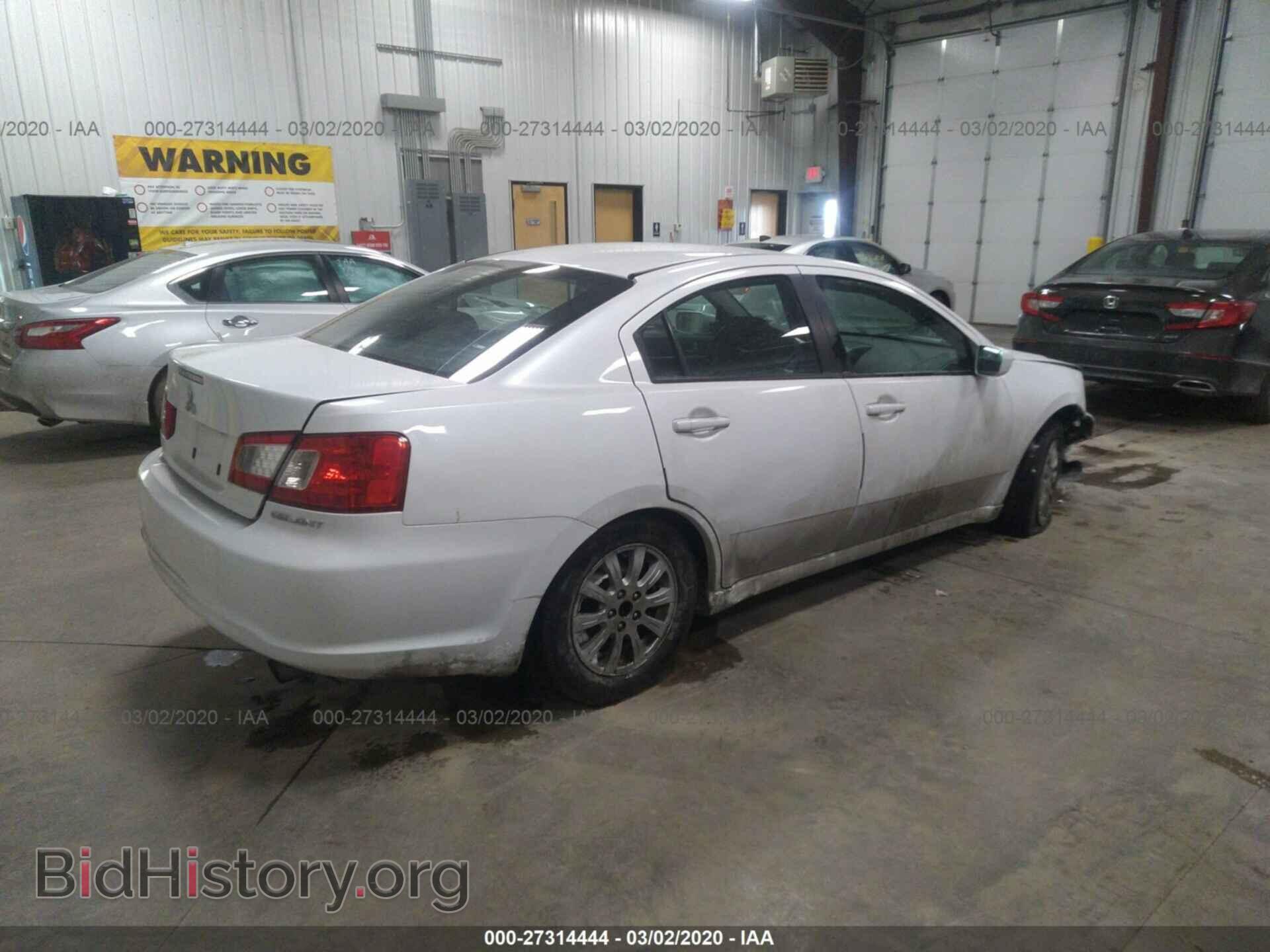2012 MITSUBISHI GALANT - VIN: 4A32B2FF9CE007205 - Фото 4