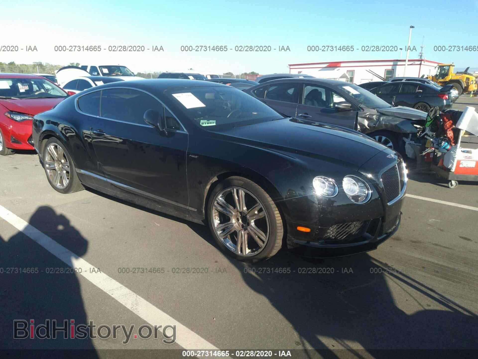 Photo SCBFH7ZA3EC040945 - BENTLEY CONTINENTAL 2014