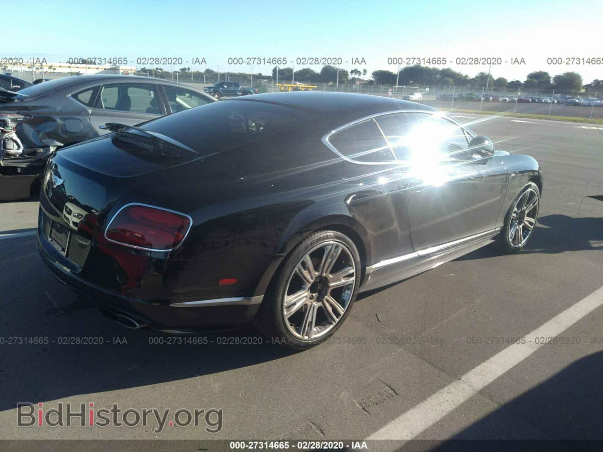 2014 BENTLEY CONTINENTAL - VIN: SCBFH7ZA3EC040945 - Фото 4