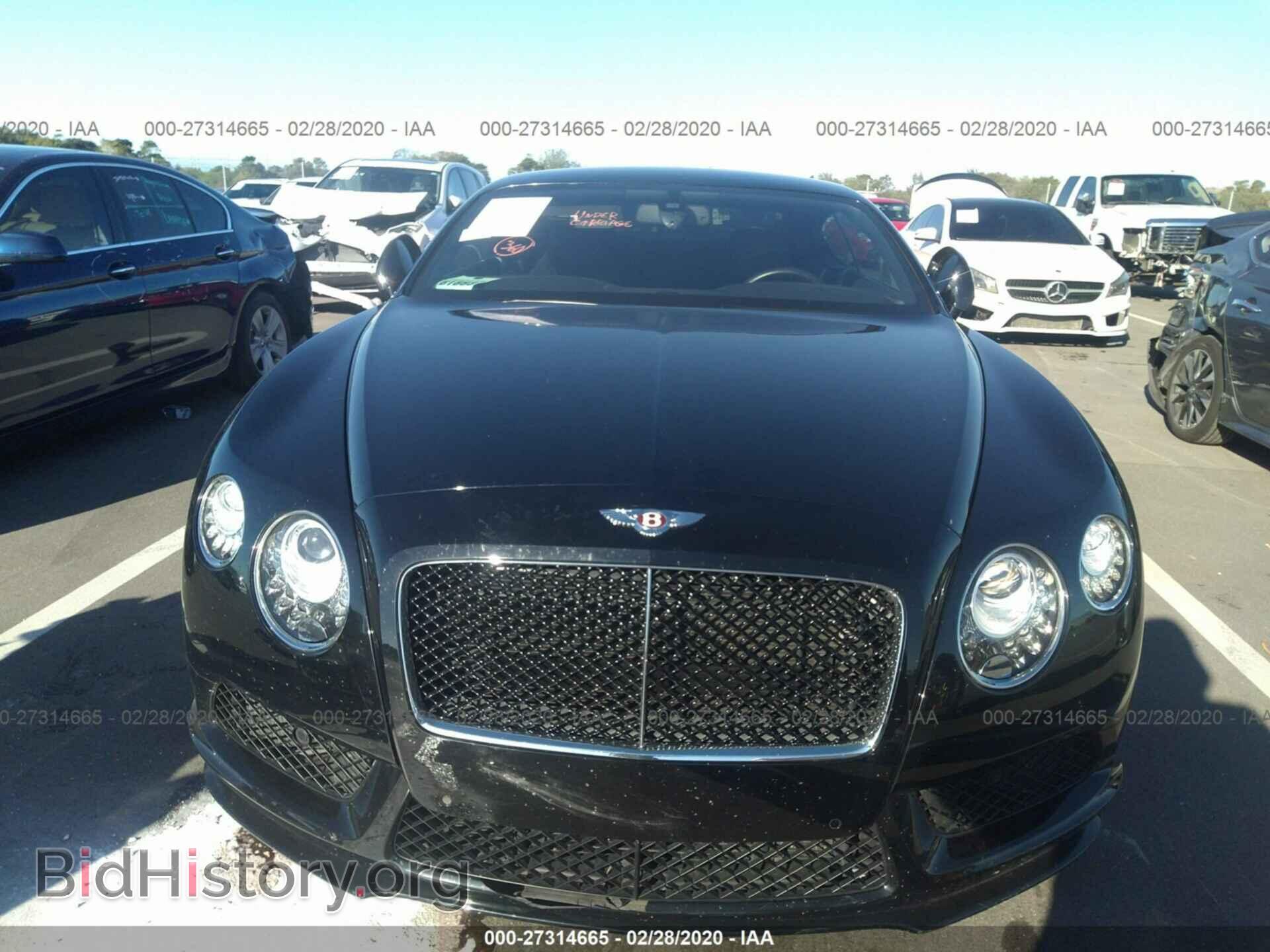 2014 BENTLEY CONTINENTAL - VIN: SCBFH7ZA3EC040945 - Фото 6