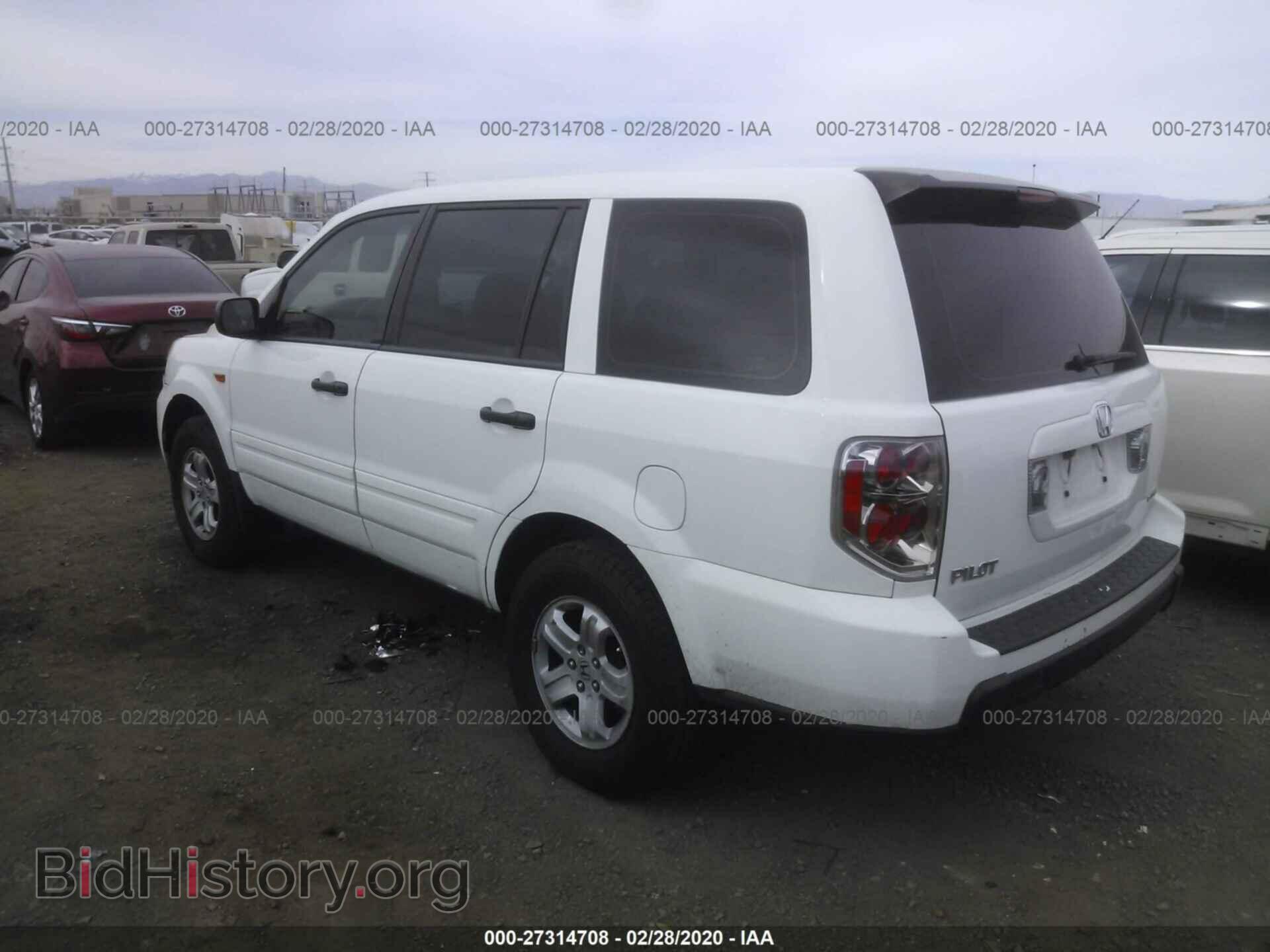 2006 HONDA PILOT - VIN: 2HKYF181X6H513465 - Фото 3