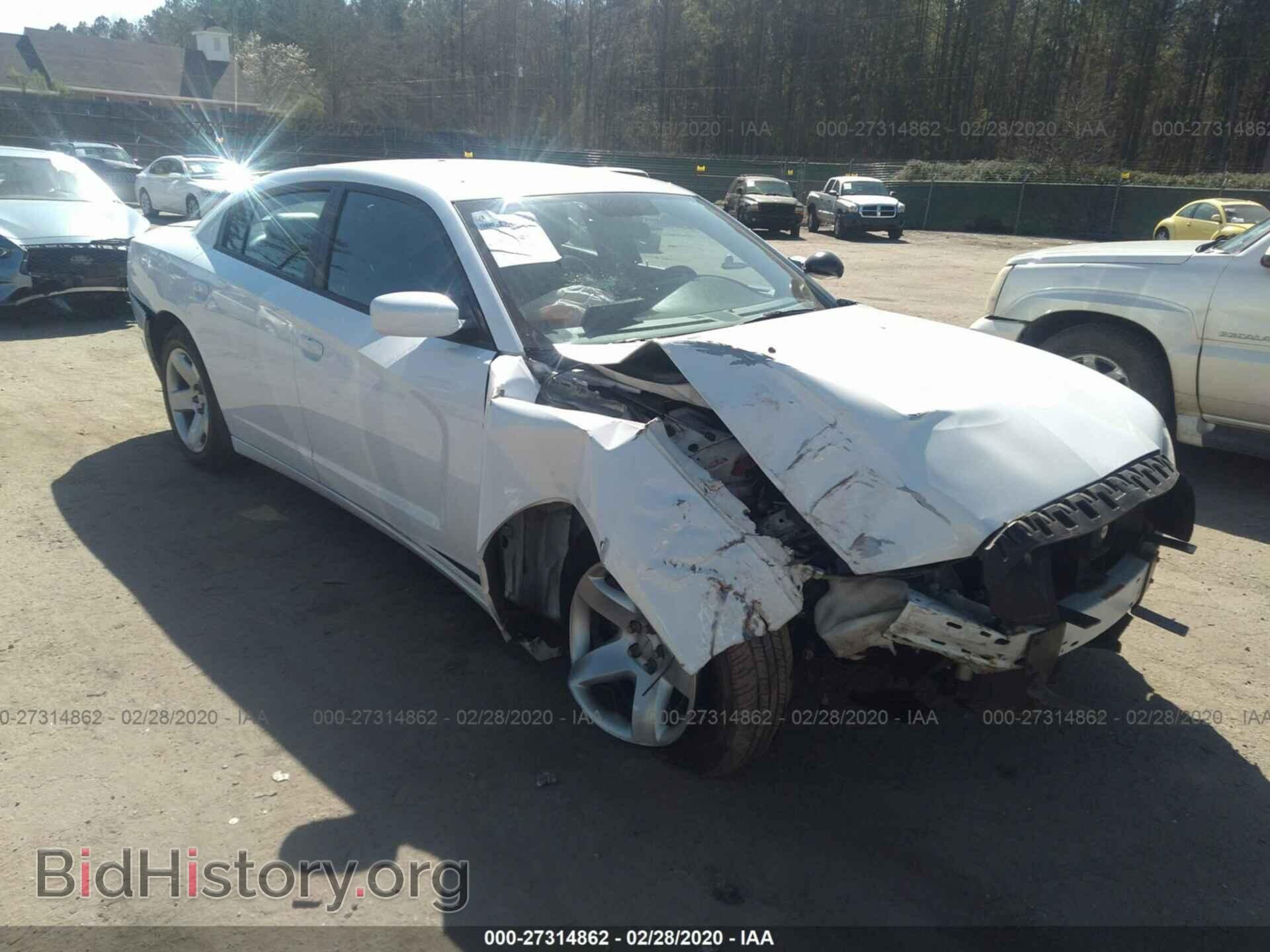 Фотография 2C3CDXAT7CH282452 - DODGE CHARGER 2012