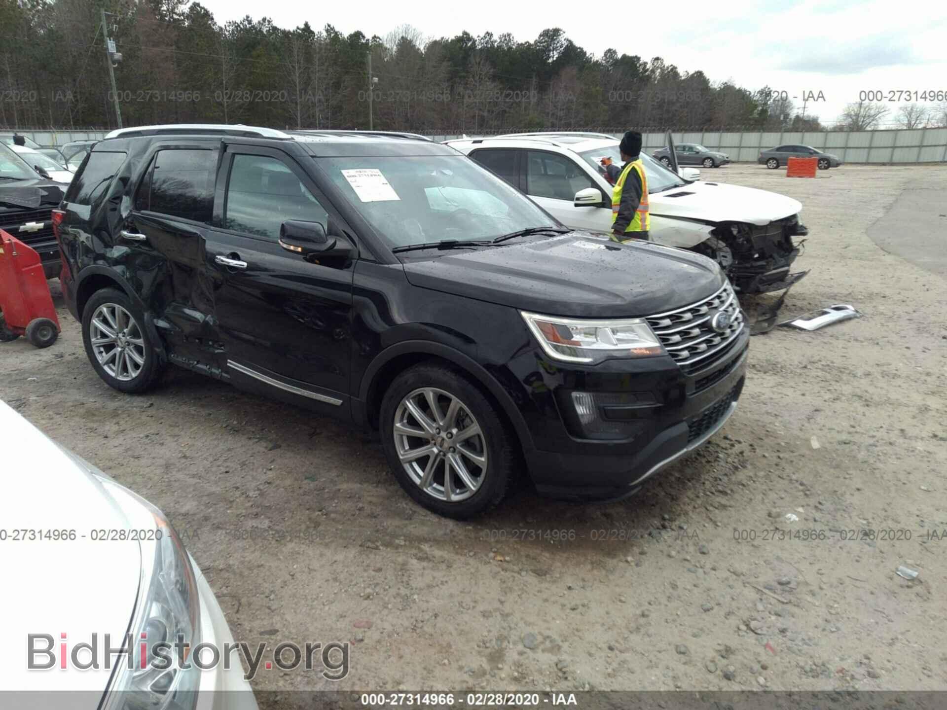 Фотография 1FM5K7F88GGA99072 - FORD EXPLORER 2016