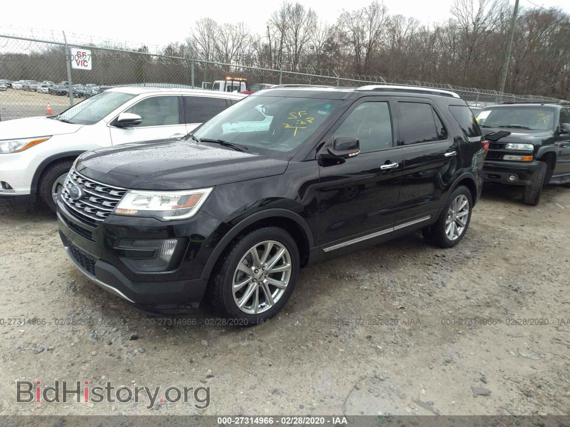 2016 FORD EXPLORER - VIN: 1FM5K7F88GGA99072 - Фото 2