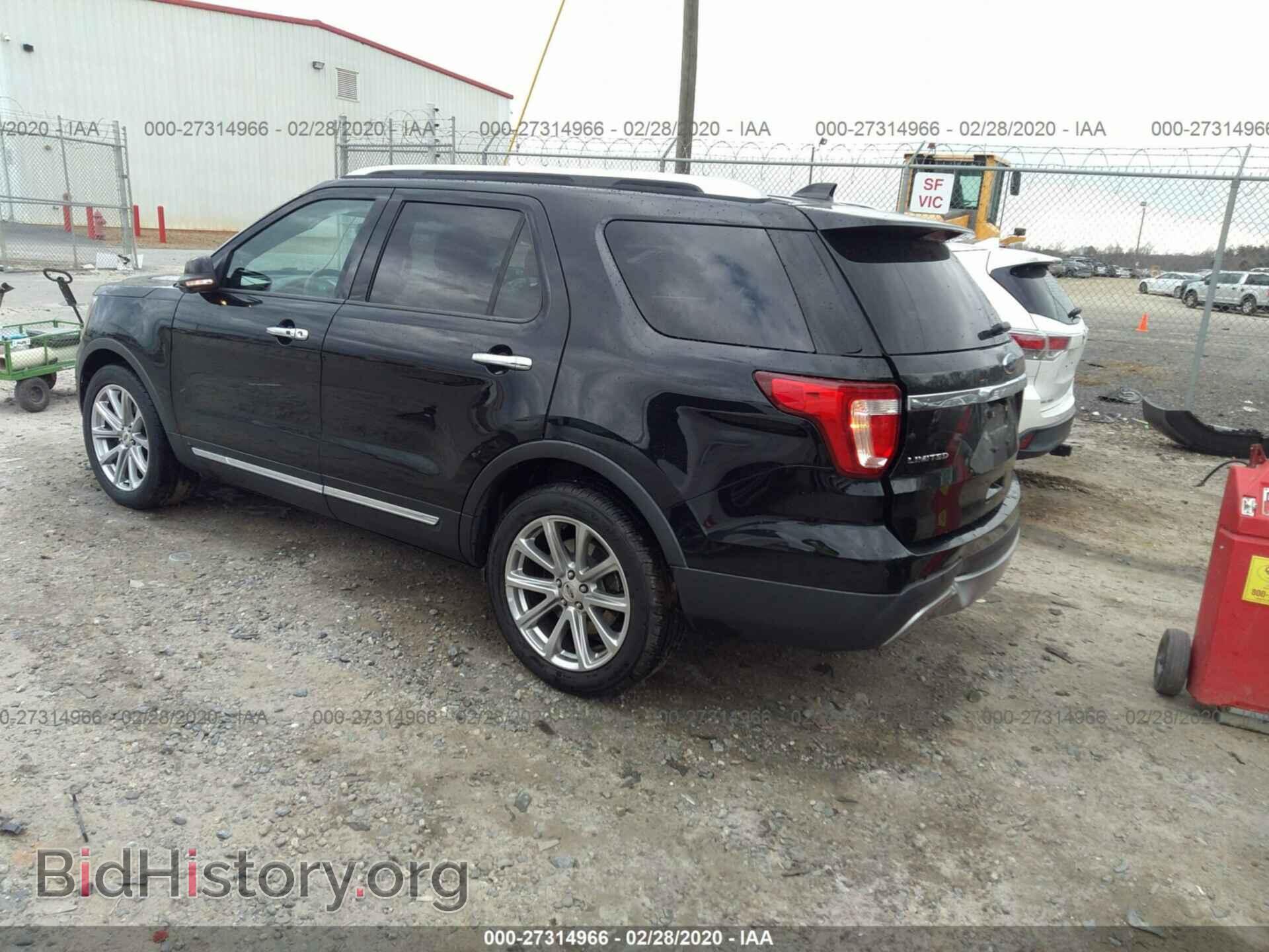 2016 FORD EXPLORER - VIN: 1FM5K7F88GGA99072 - Фото 3
