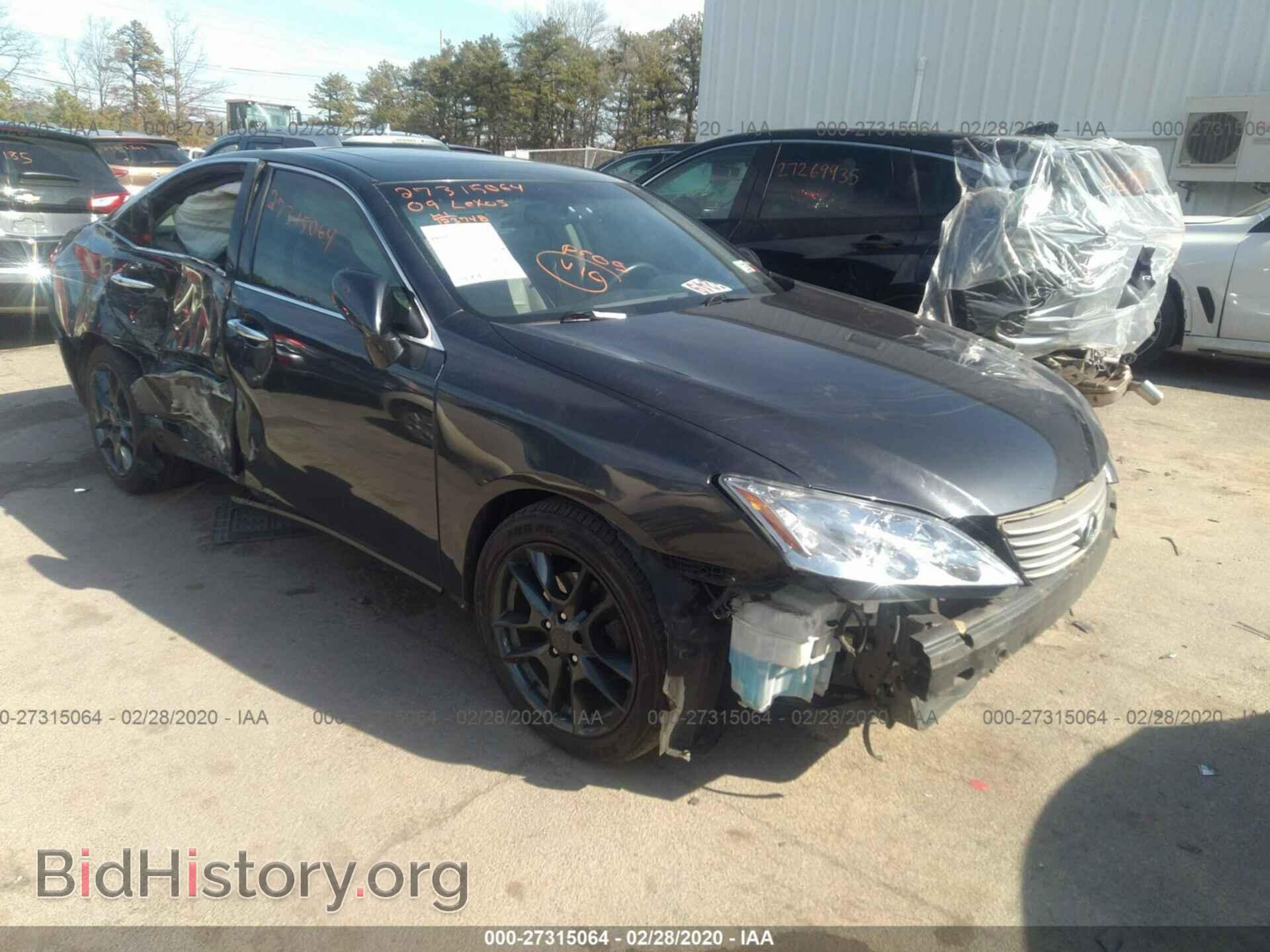 Photo JTHBJ46G492305034 - LEXUS ES 2009