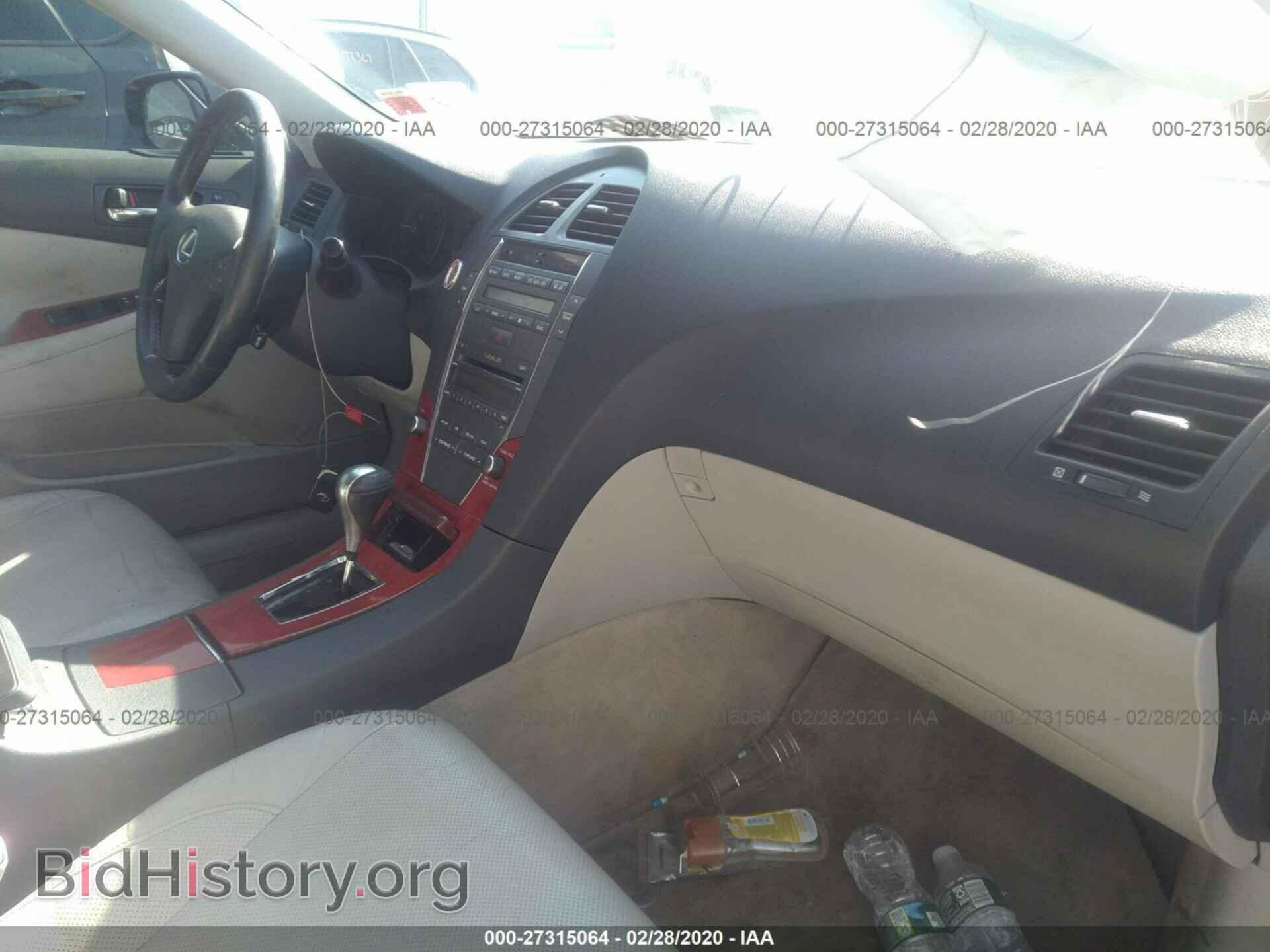 2009 LEXUS ES - VIN: JTHBJ46G492305034 - Фото 5