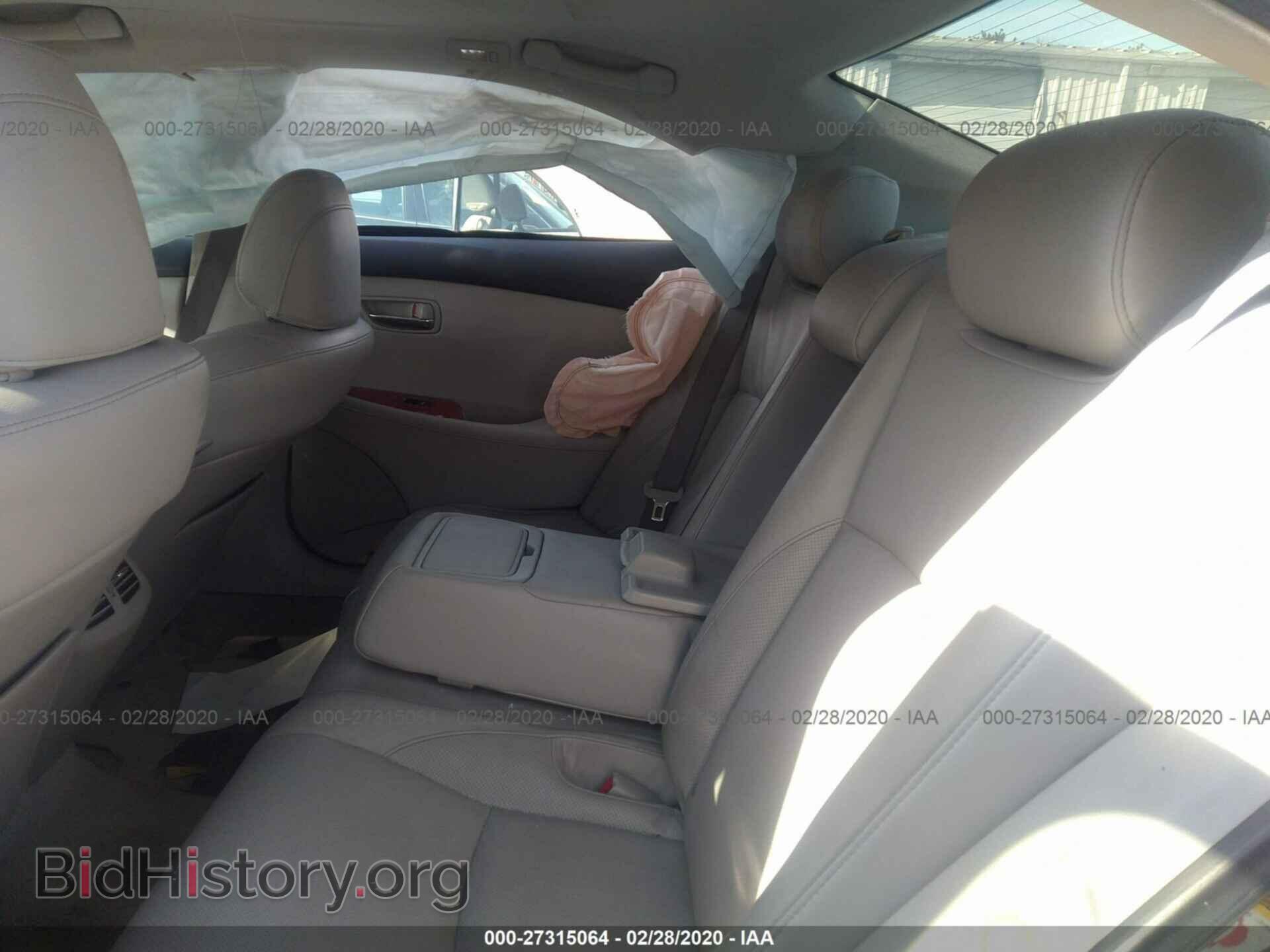 2009 LEXUS ES - VIN: JTHBJ46G492305034 - Фото 8