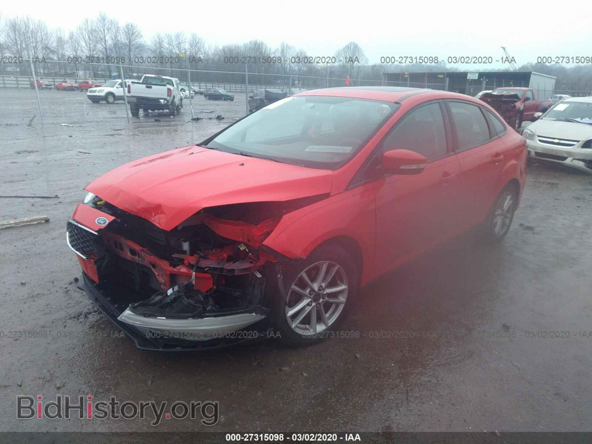 2015 FORD FOCUS - VIN: 1FADP3F23FL204571 - Фото 2