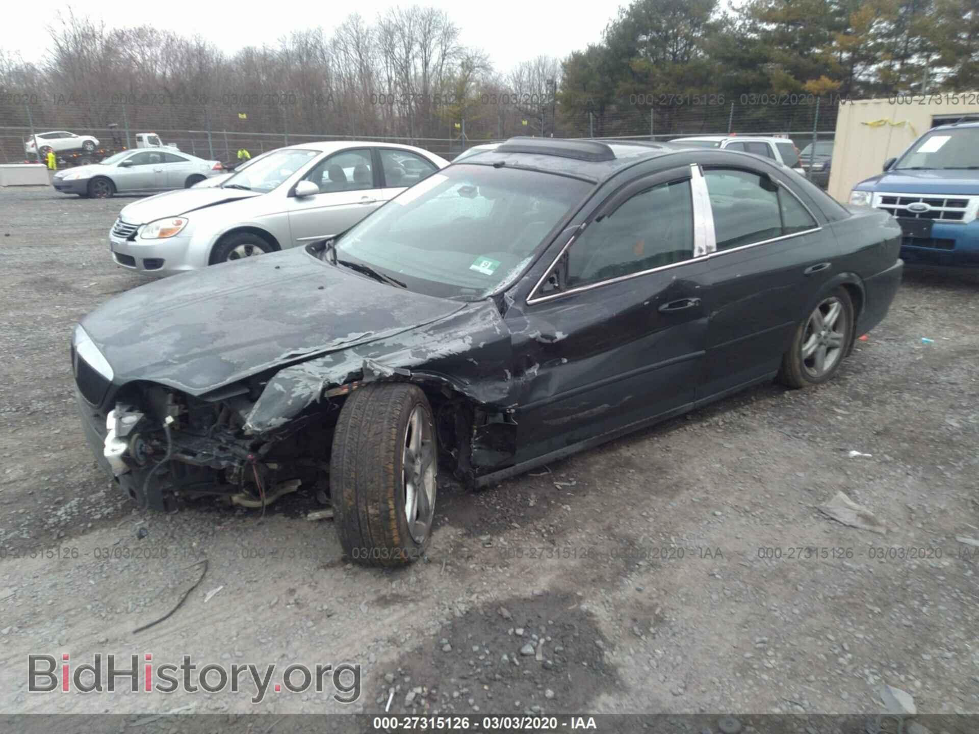 2000 LINCOLN LS - VIN: 1LNHM86S1YY910702 - Фото 2