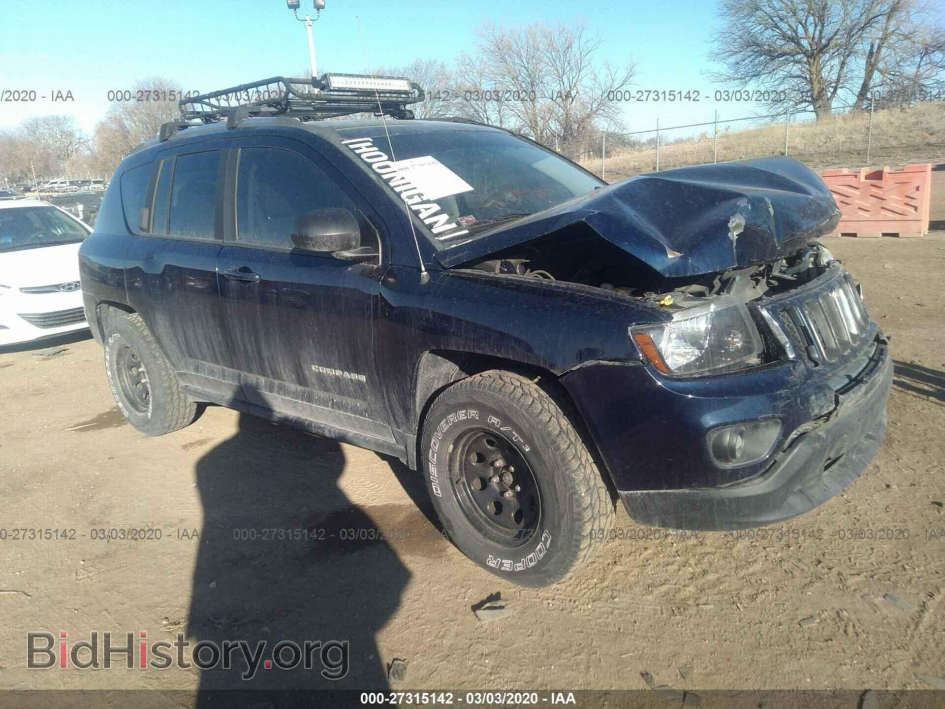Photo 1C4NJCBA2ED619466 - JEEP COMPASS 2014