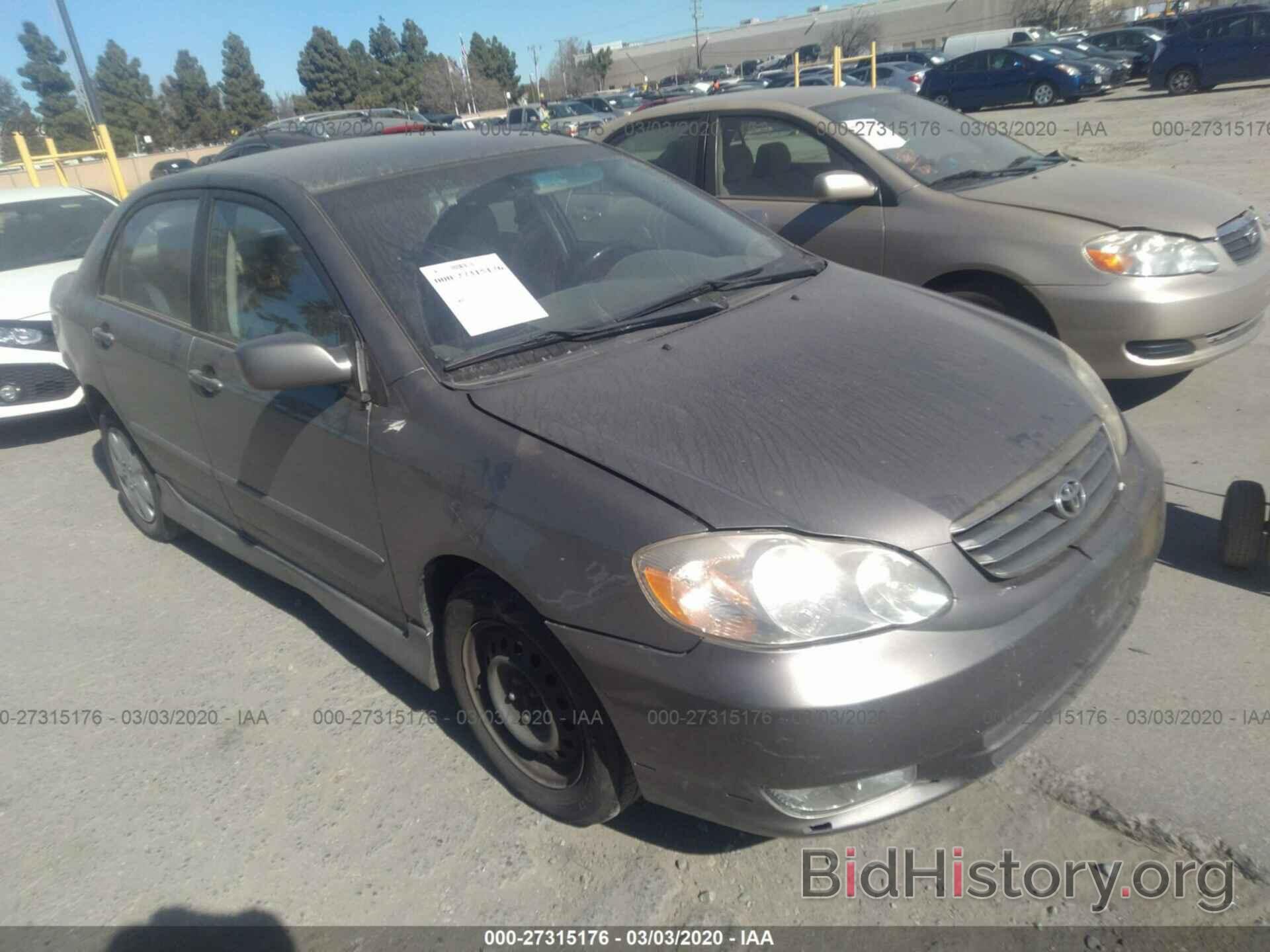 Photo 1NXBR32E23Z044390 - TOYOTA COROLLA 2003