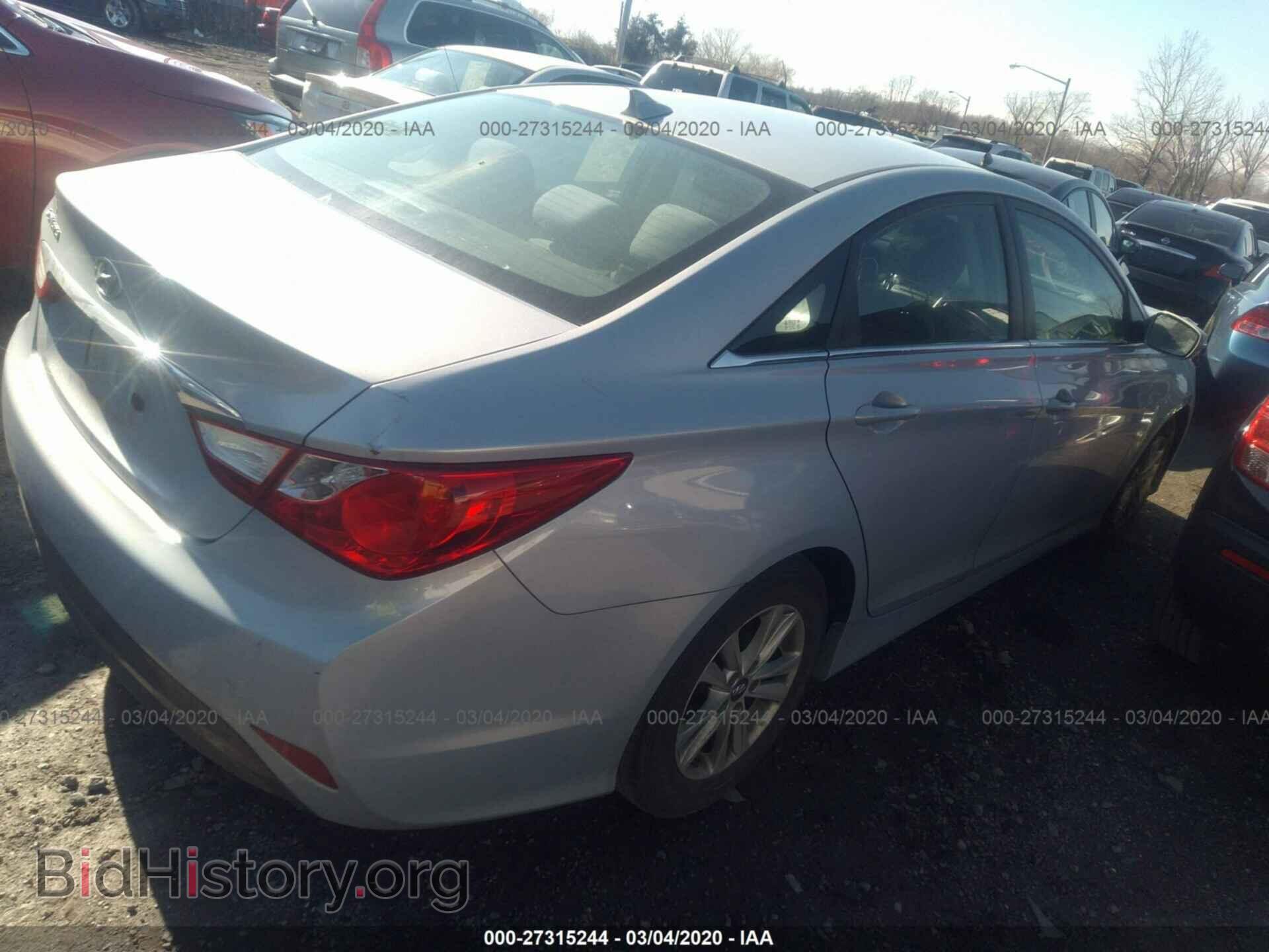 2014 HYUNDAI SONATA - VIN: 5NPEB4AC2EH826732 - Photo 4