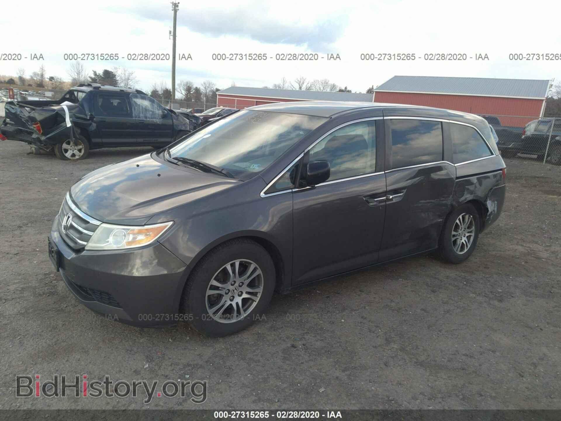 2012 HONDA ODYSSEY - VIN: 5FNRL5H49CB123563 - Фото 2