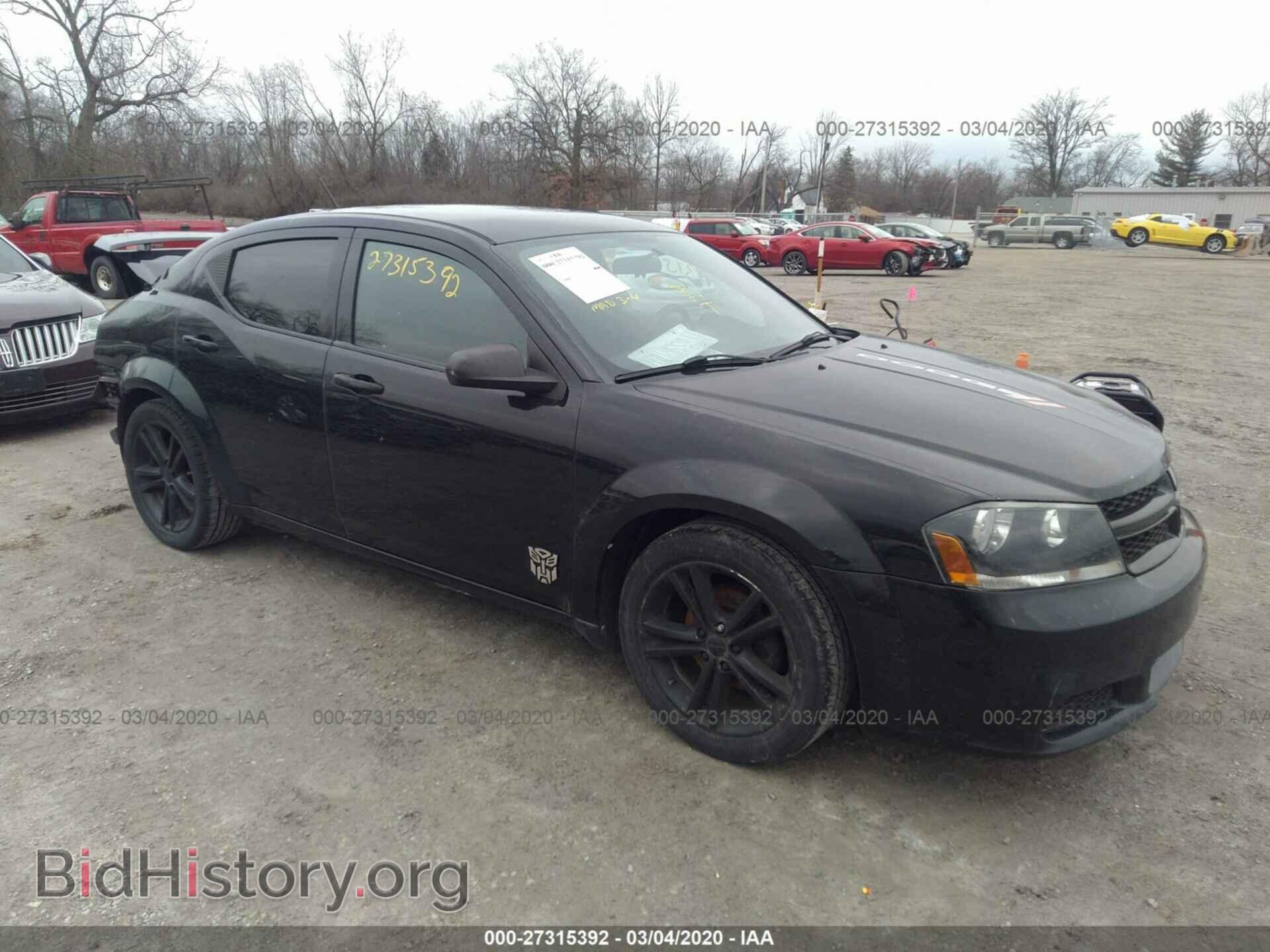 Фотография 1C3CDZAG6DN770427 - DODGE AVENGER 2013