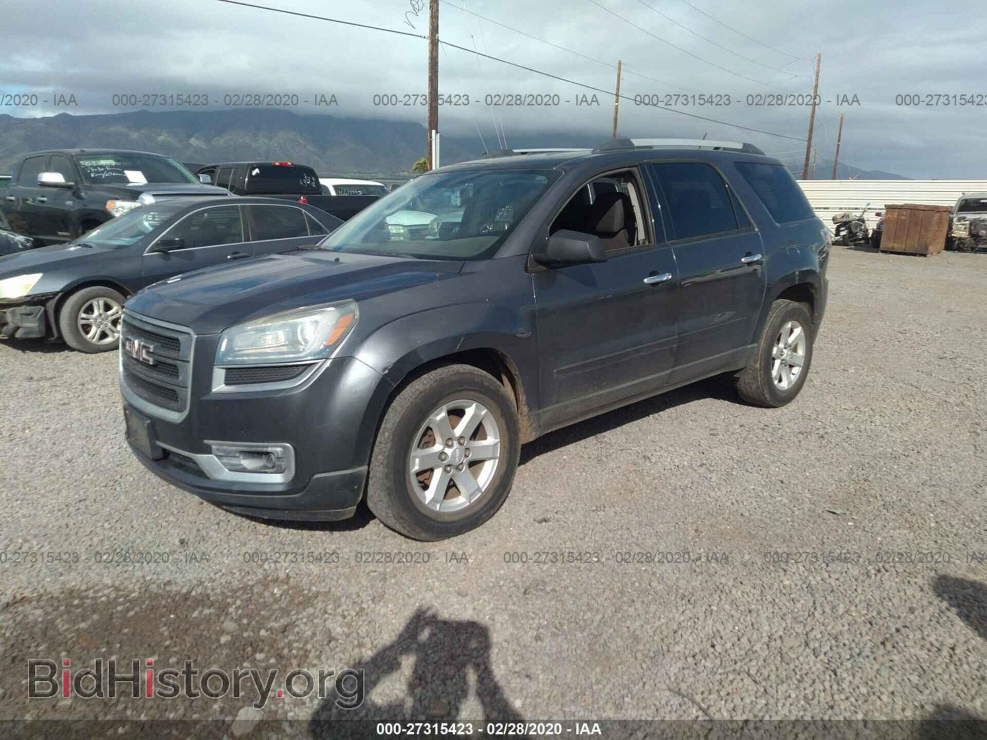 2014 GMC ACADIA - VIN: 1GKKRNED6EJ123931 - Фото 2