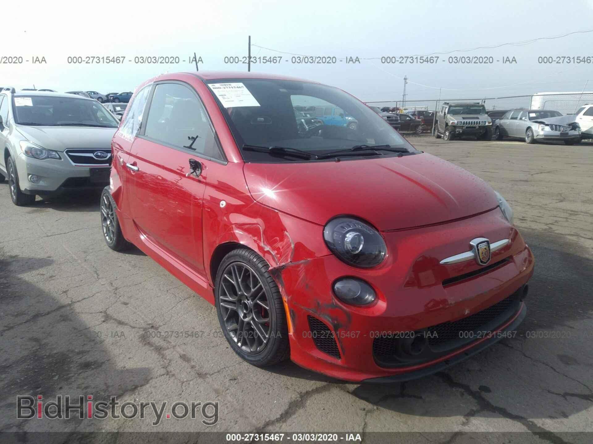 Photo 3C3CFFFH2FT721805 - FIAT 500 2015