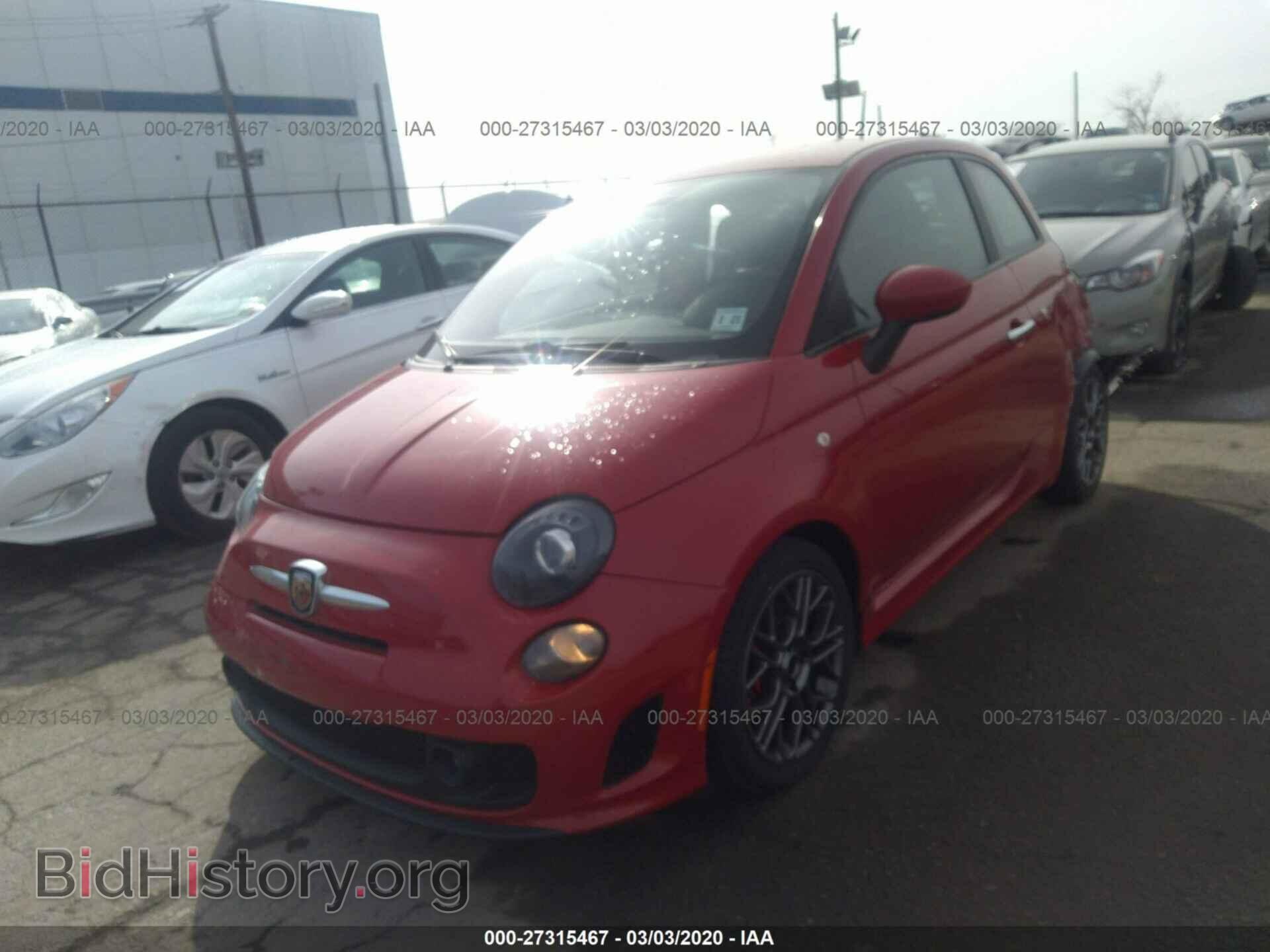 2015 FIAT 500 - VIN: 3C3CFFFH2FT721805 - Photo 2