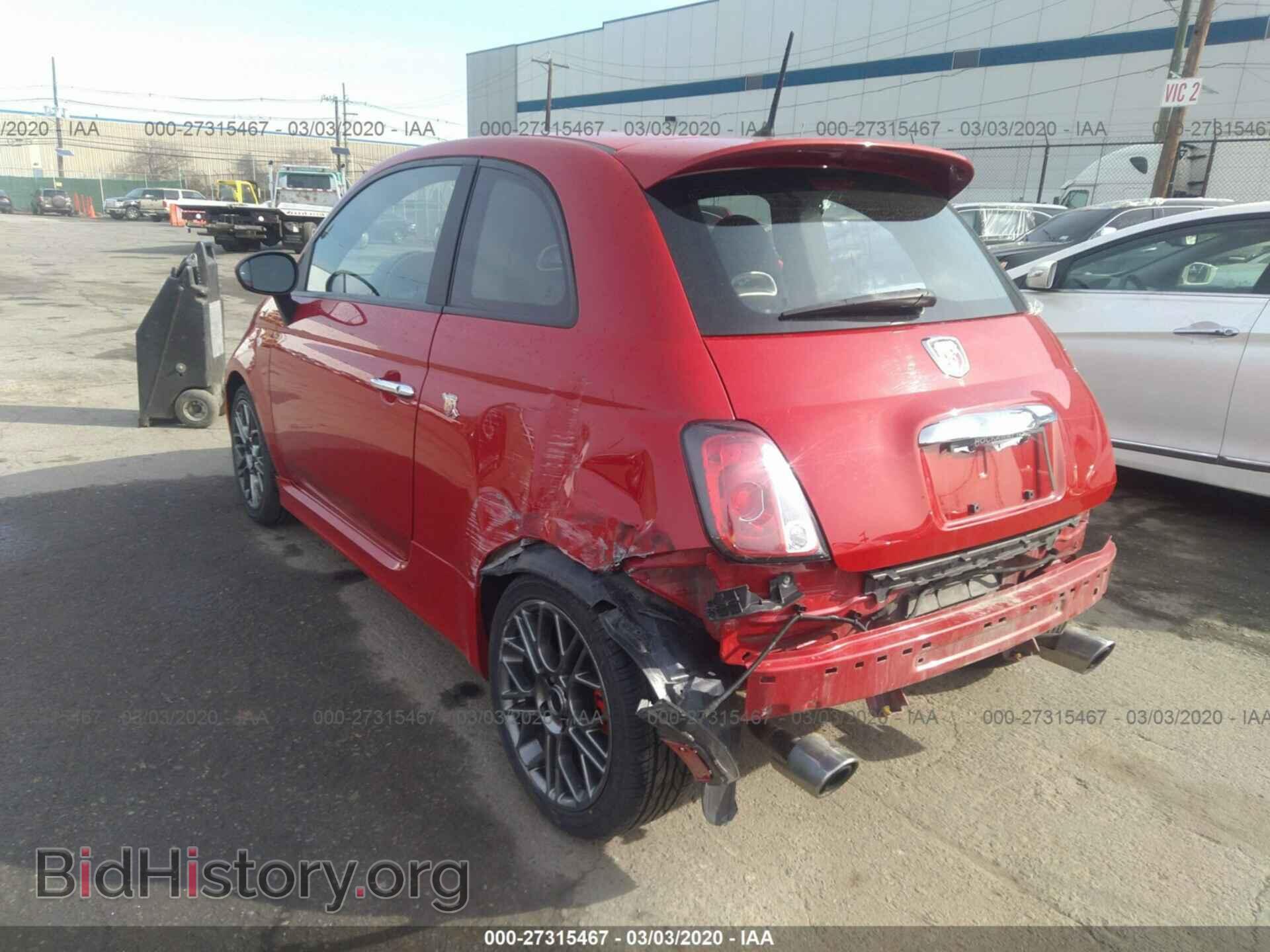 2015 FIAT 500 - VIN: 3C3CFFFH2FT721805 - Photo 3