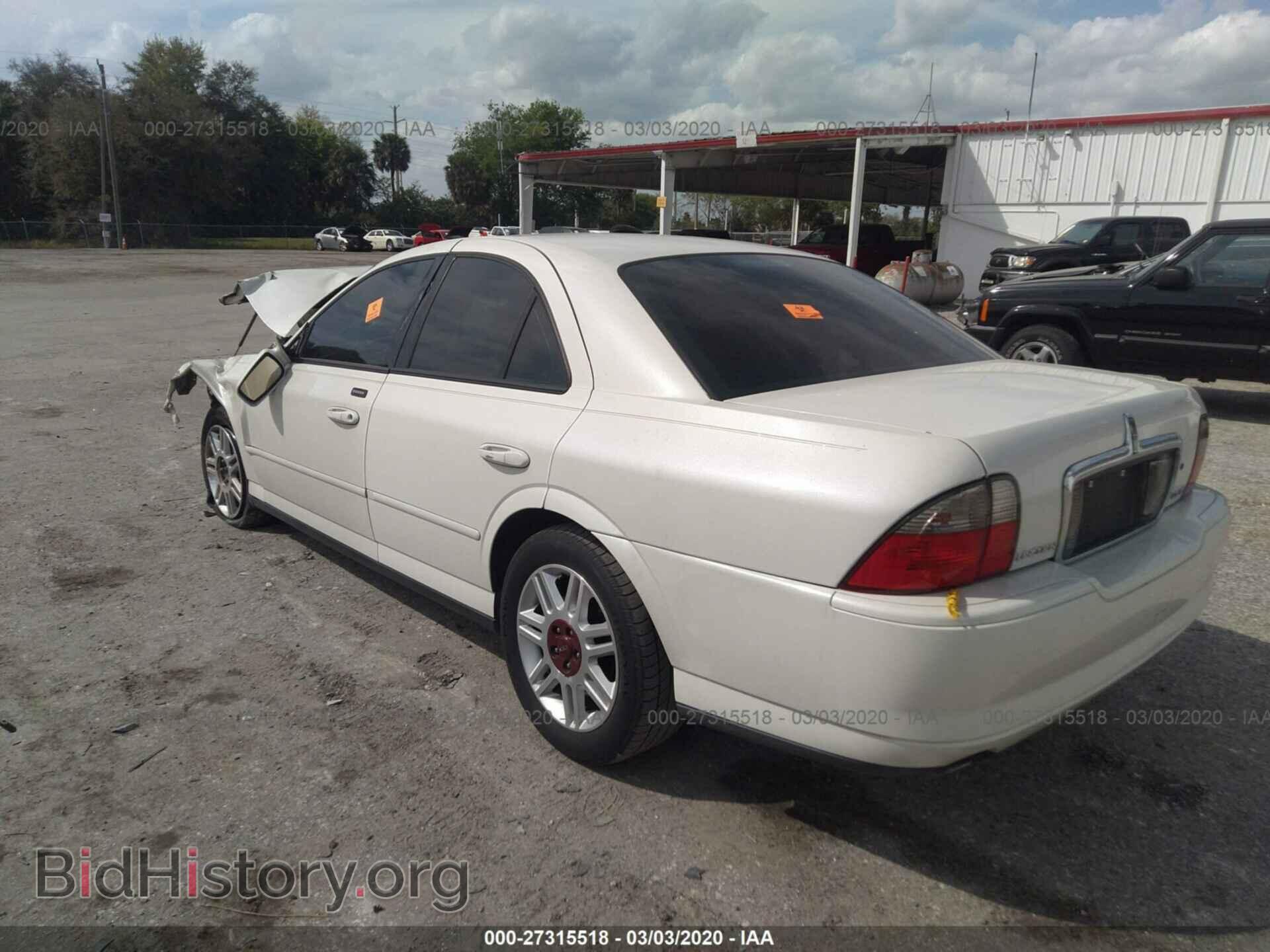 2004 Lincoln LS - VIN: 1LNHM87A64Y608306 - Фото 3