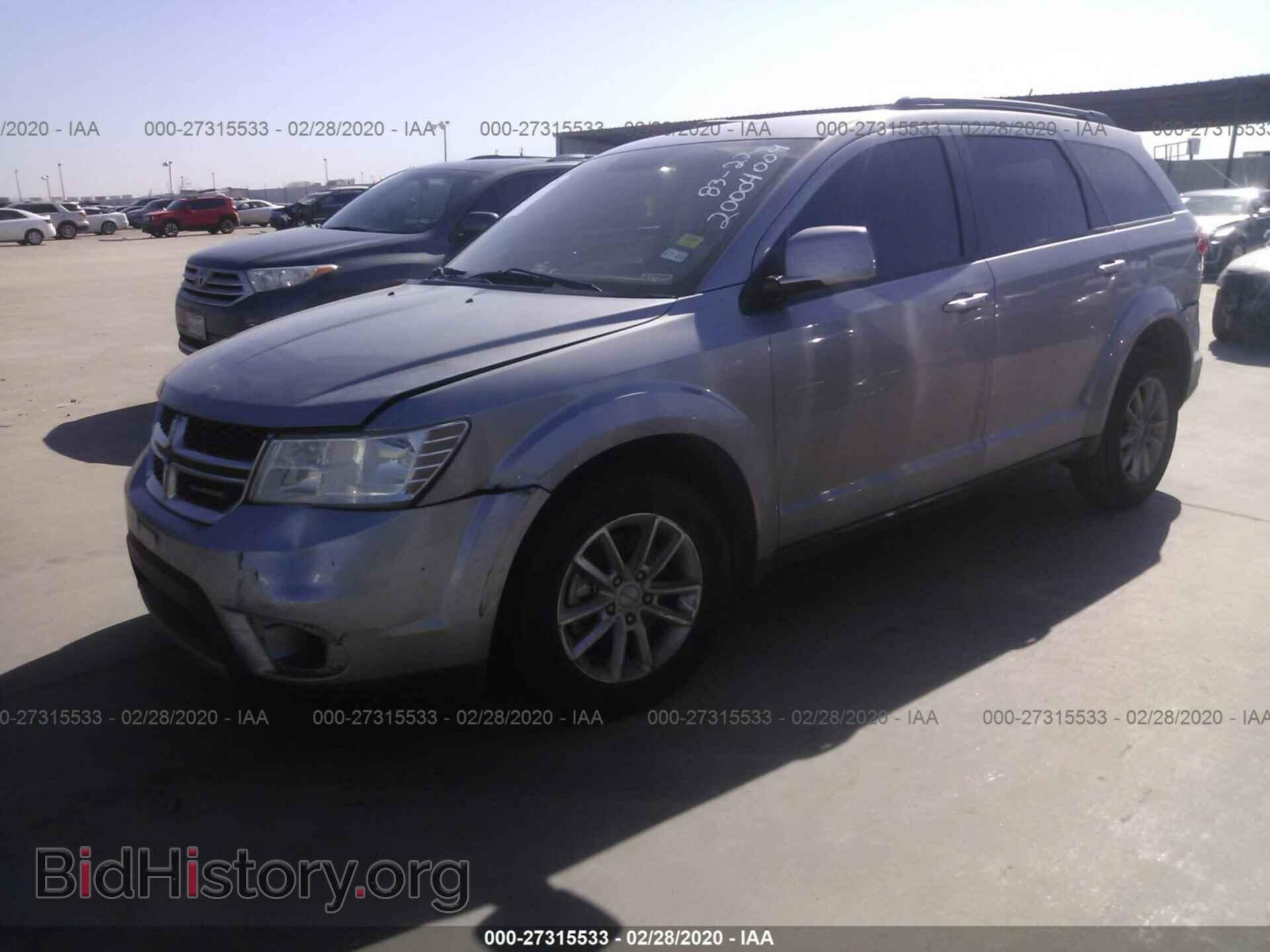 2017 DODGE JOURNEY - VIN: 3C4PDCBG9HT504852 - Фото 2