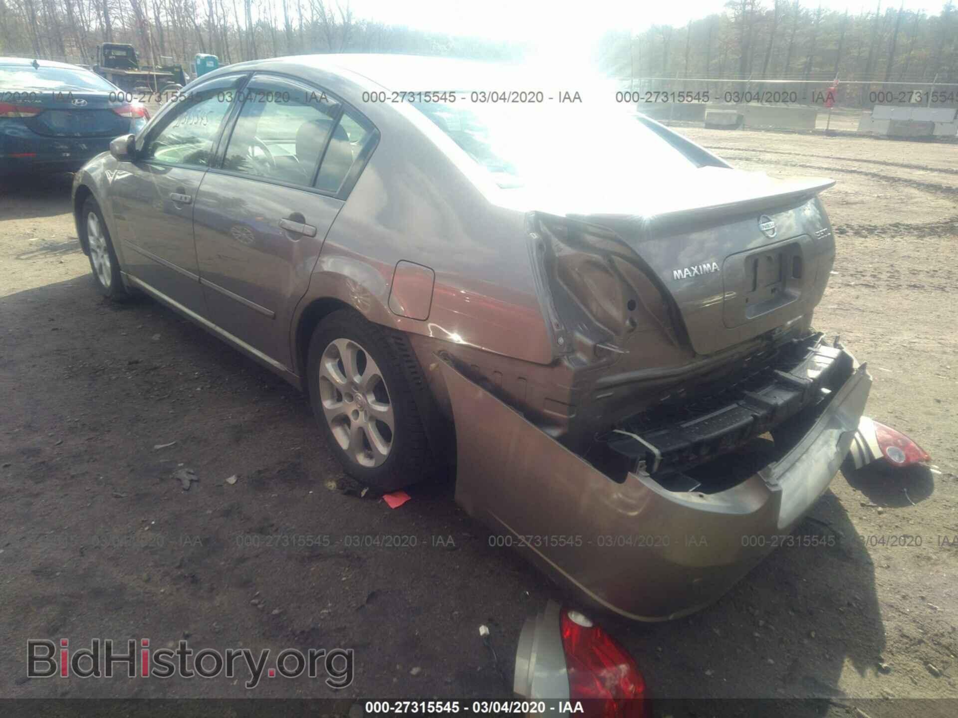 2007 NISSAN MAXIMA - VIN: 1N4BA41E37C830218 - Фото 3