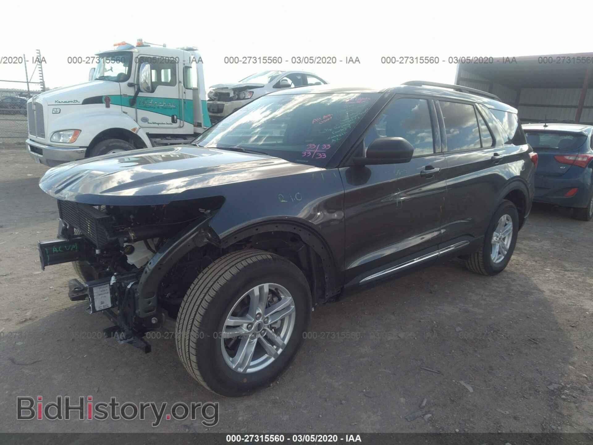 2020 FORD EXPLORER - VIN: 1FMSK8DH2LGA53100 - Фото 2