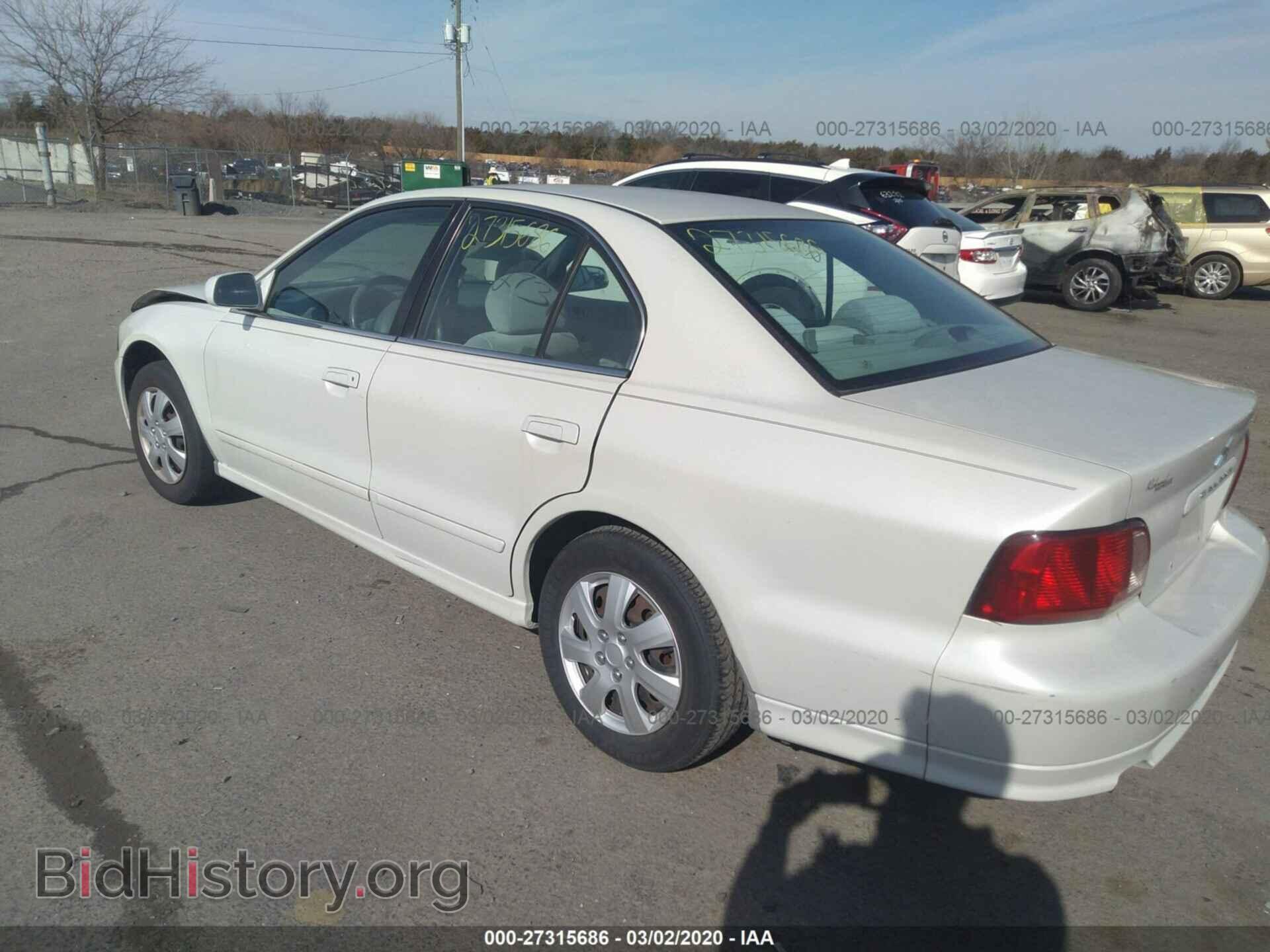 2003 MITSUBISHI GALANT - VIN: 4A3AA46G53E154608 - Фото 3
