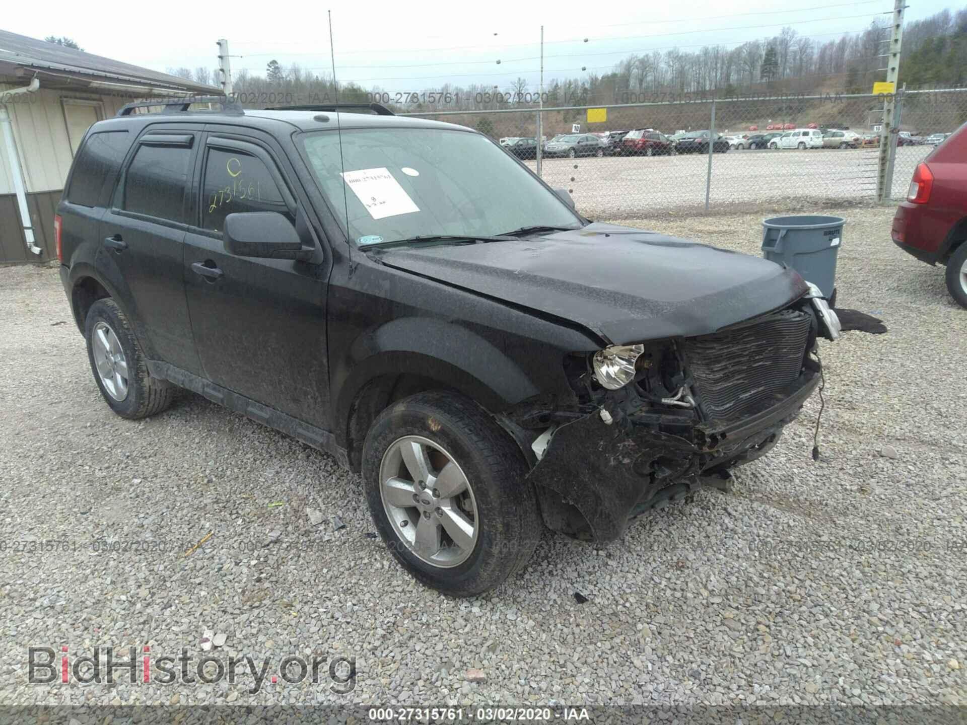 Photo 1FMCU0D7XCKC61696 - FORD ESCAPE 2012