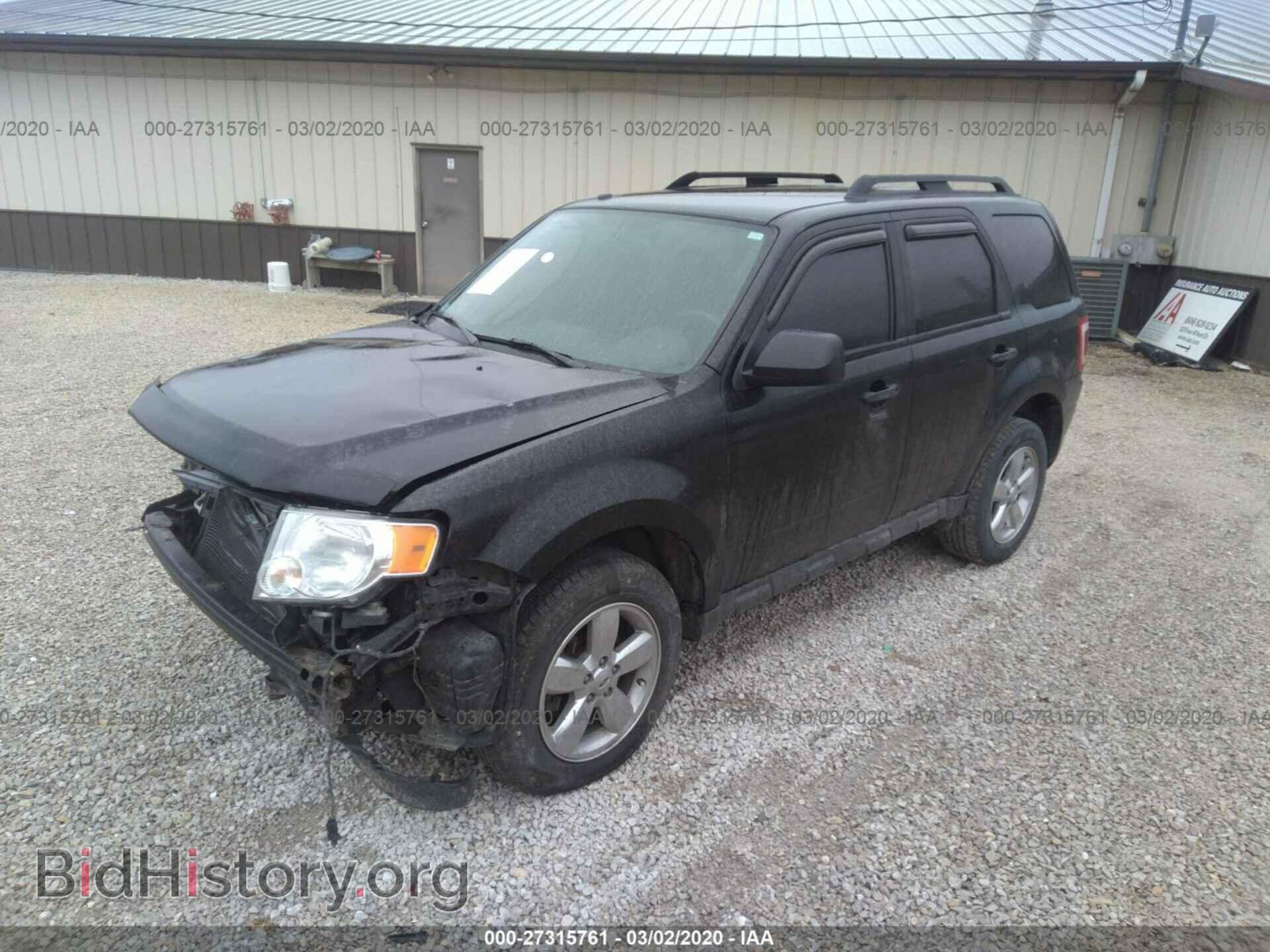 2012 FORD ESCAPE - VIN: 1FMCU0D7XCKC61696 - Фото 2