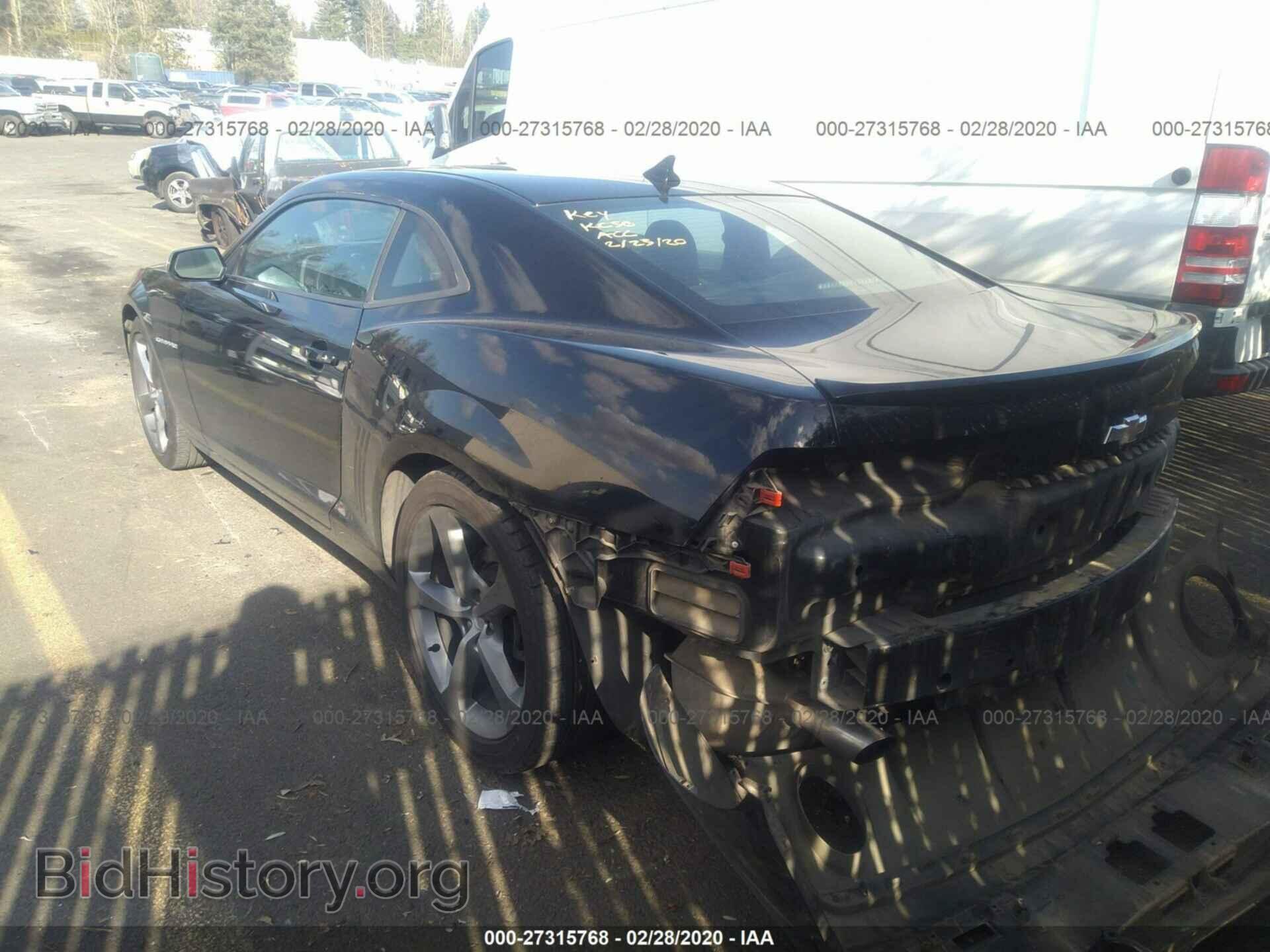 2013 CHEVROLET CAMARO - VIN: 2G1FC1E35D9146523 - Фото 3