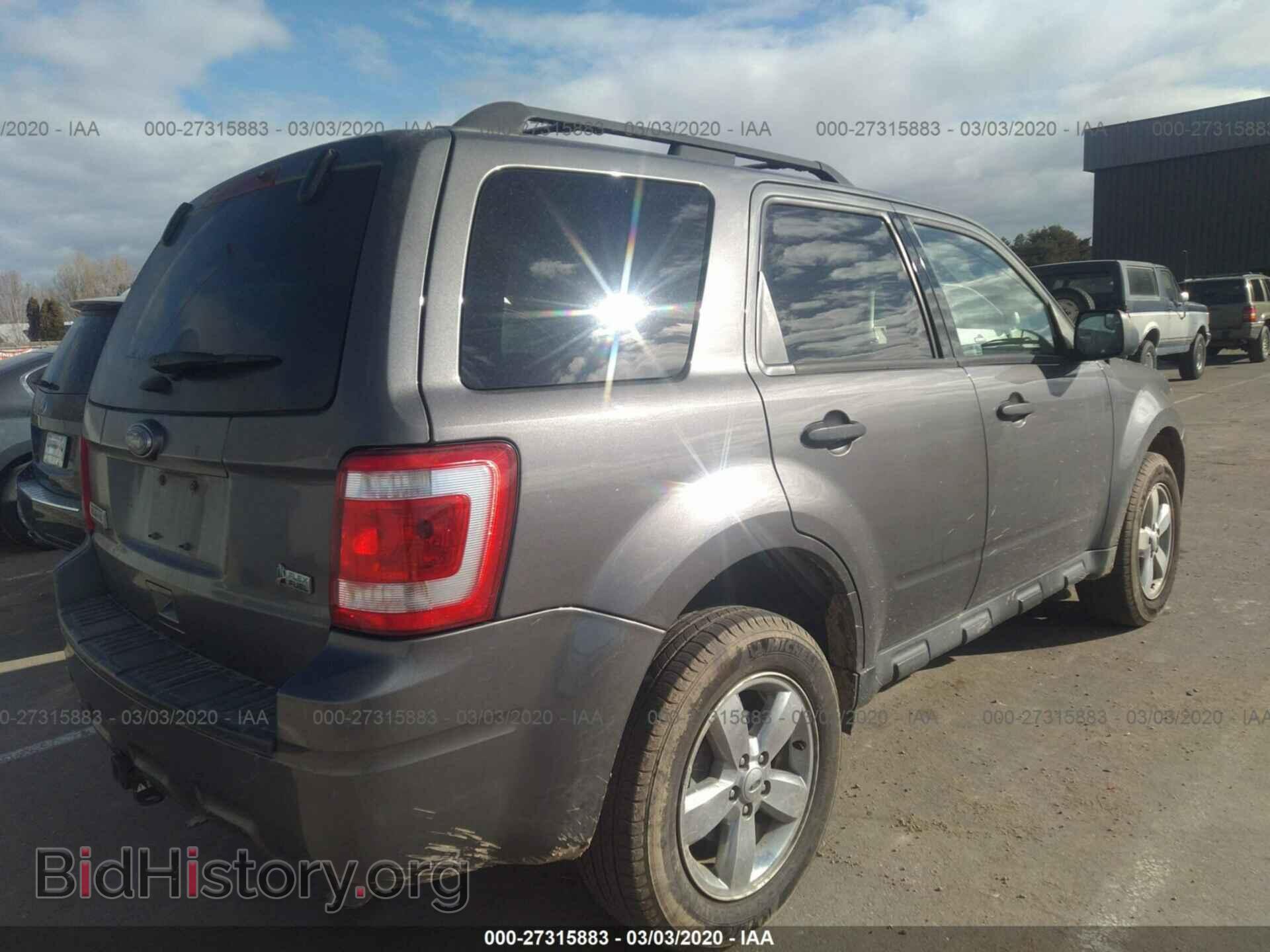 2011 FORD ESCAPE - VIN: 1FMCU9DG1BKB13911 - Фото 4