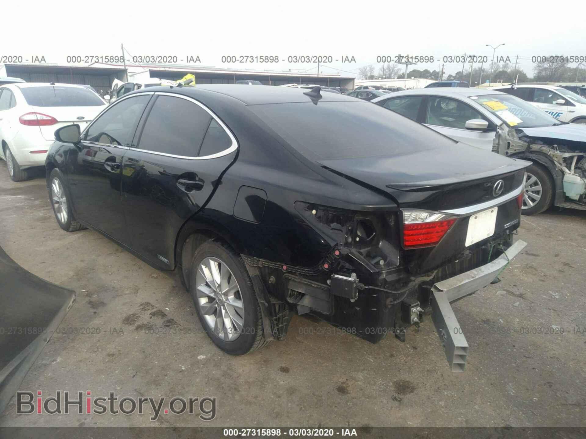 2014 LEXUS ES - VIN: JTHBW1GG2E2072814 - Фото 3