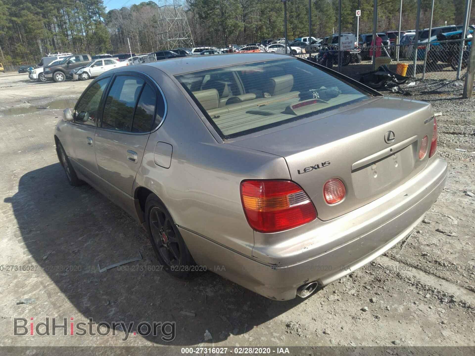 2000 LEXUS GS - VIN: JT8BD68S4Y0106287 - Фото 3