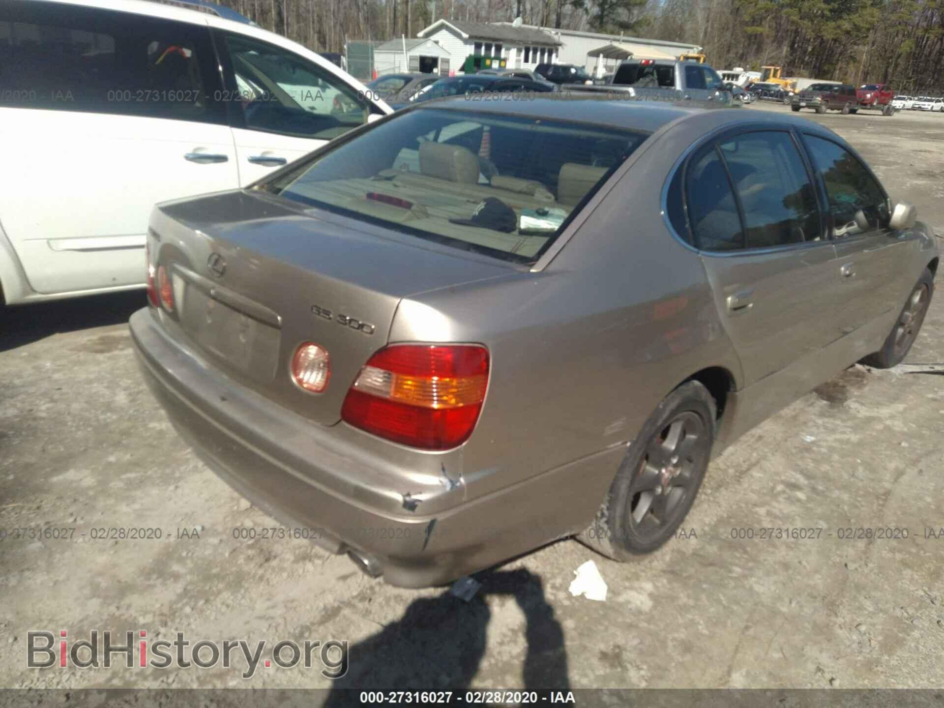 2000 LEXUS GS - VIN: JT8BD68S4Y0106287 - Фото 4