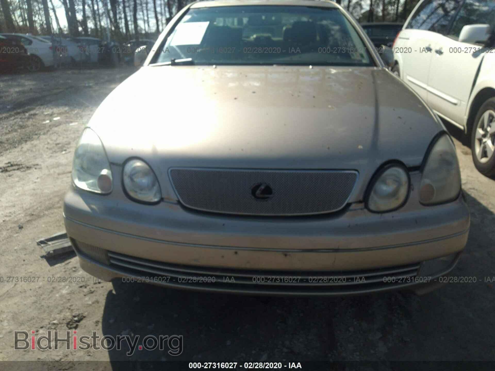 2000 LEXUS GS - VIN: JT8BD68S4Y0106287 - Фото 6