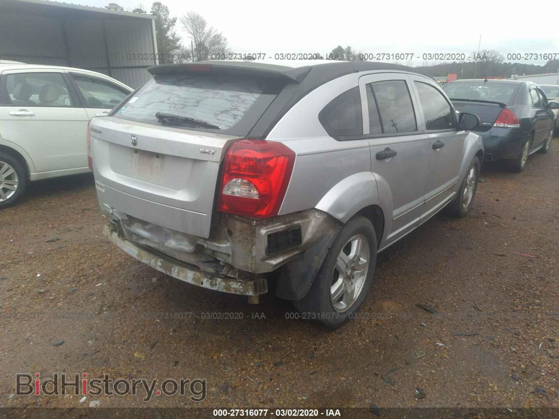 2007 DODGE CALIBER - VIN: 1B3HB48B27D300363 - Фото 4